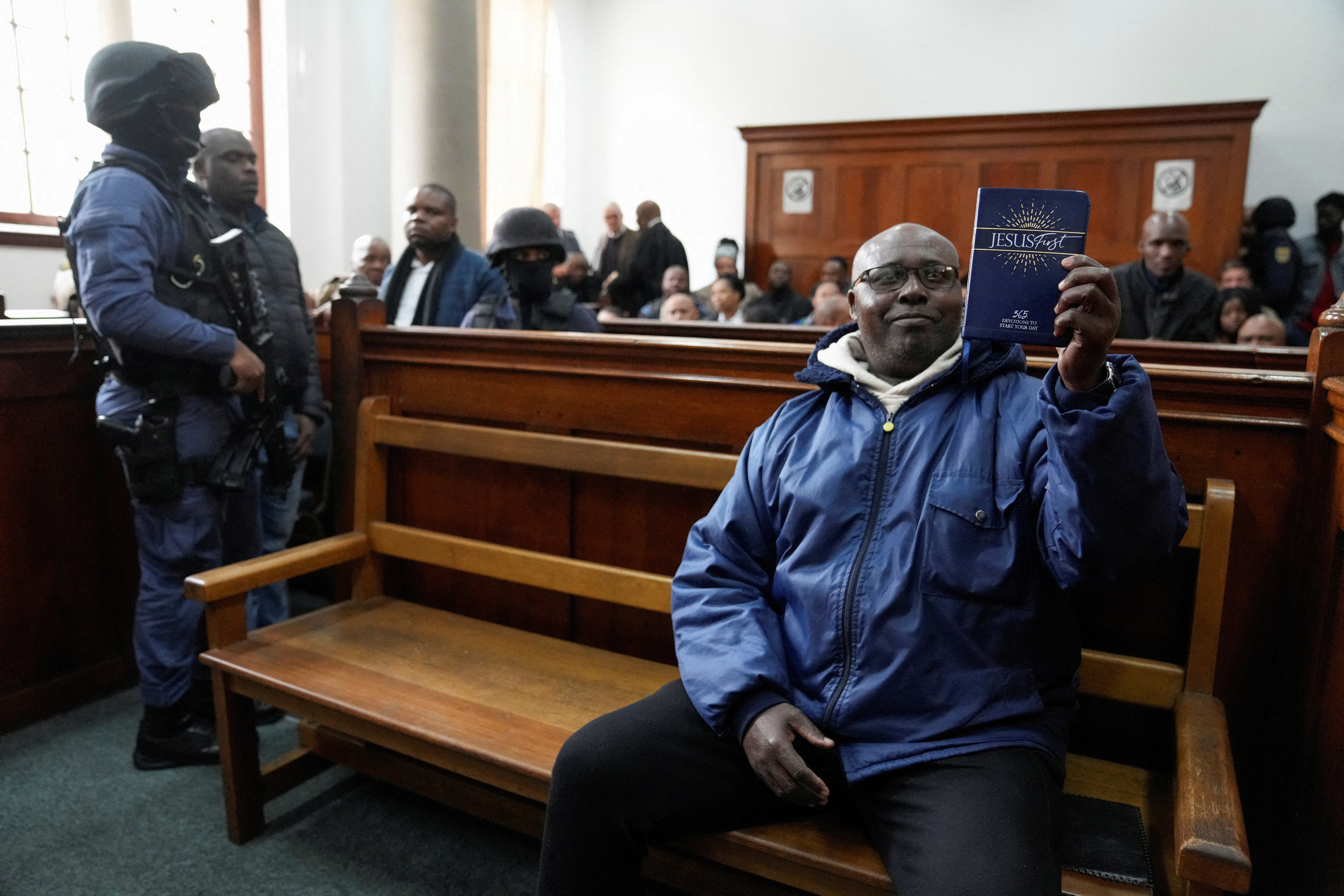 Fulgence Kayishema appears in the Cape Town Magistrates court