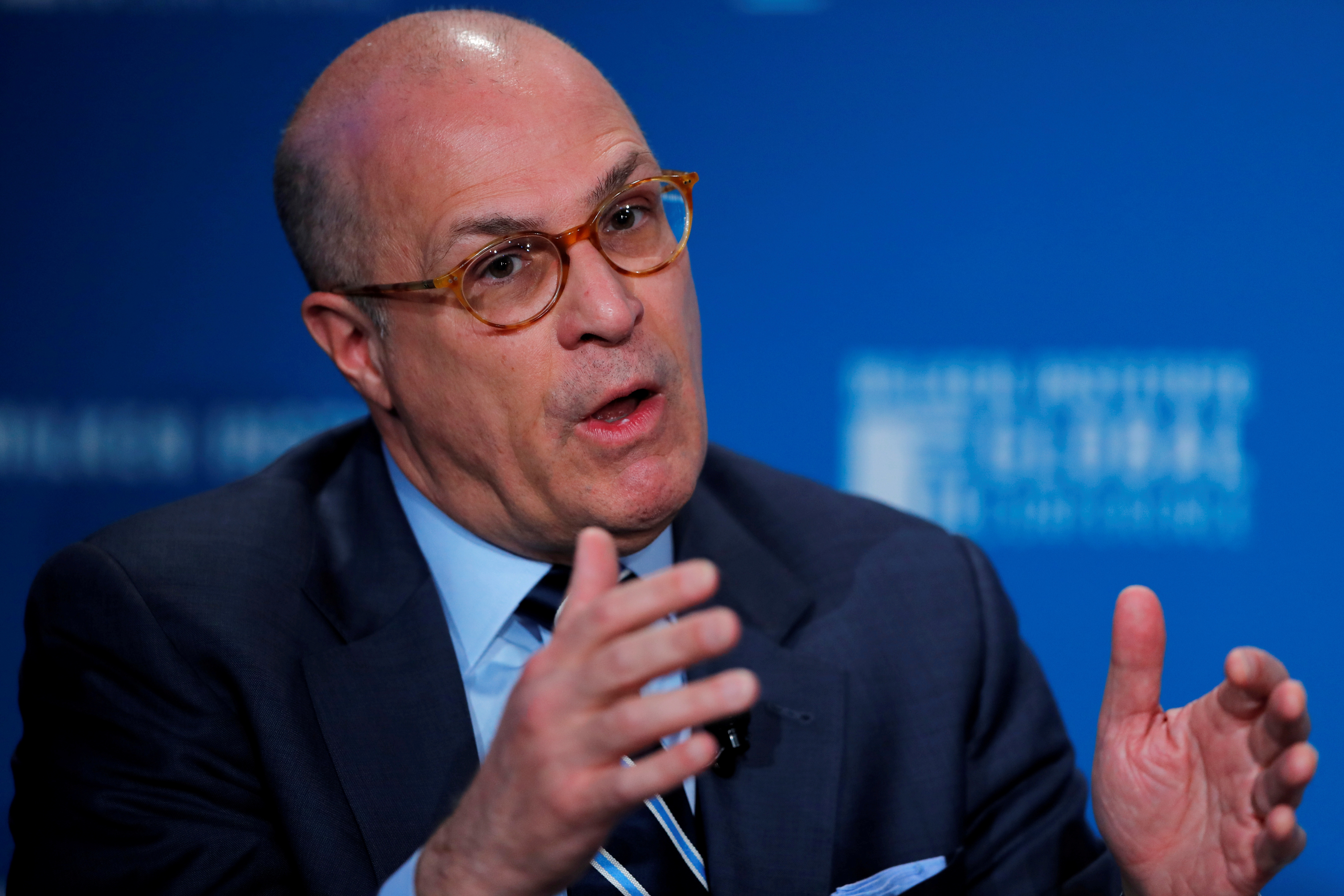 Chairman of the U.S. Commodity Futures Trading Commission Giancarlo speaks at the Milken Institute 21st Global Conference in Beverly Hills