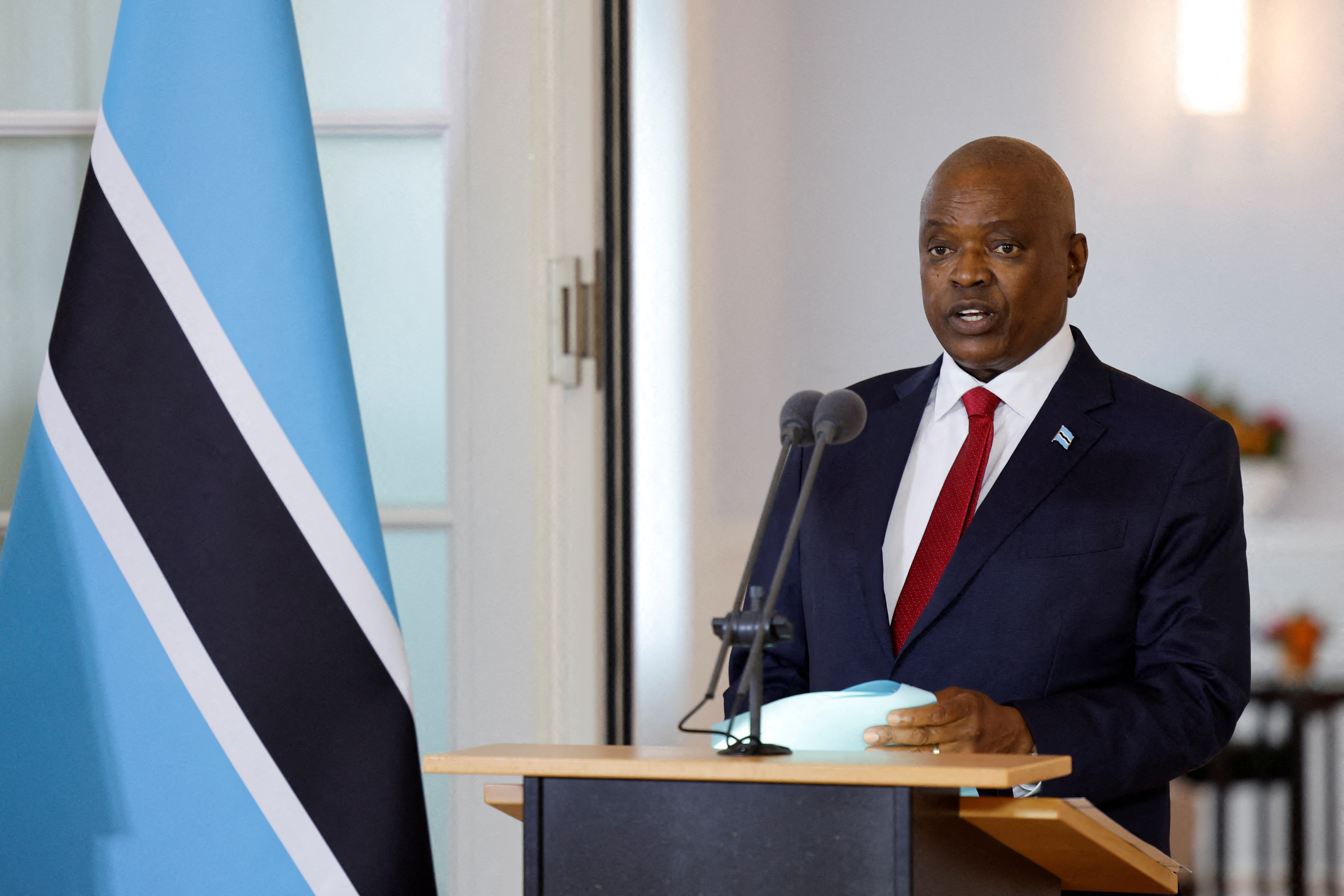 Botswana's President Masisi visits Switzerland