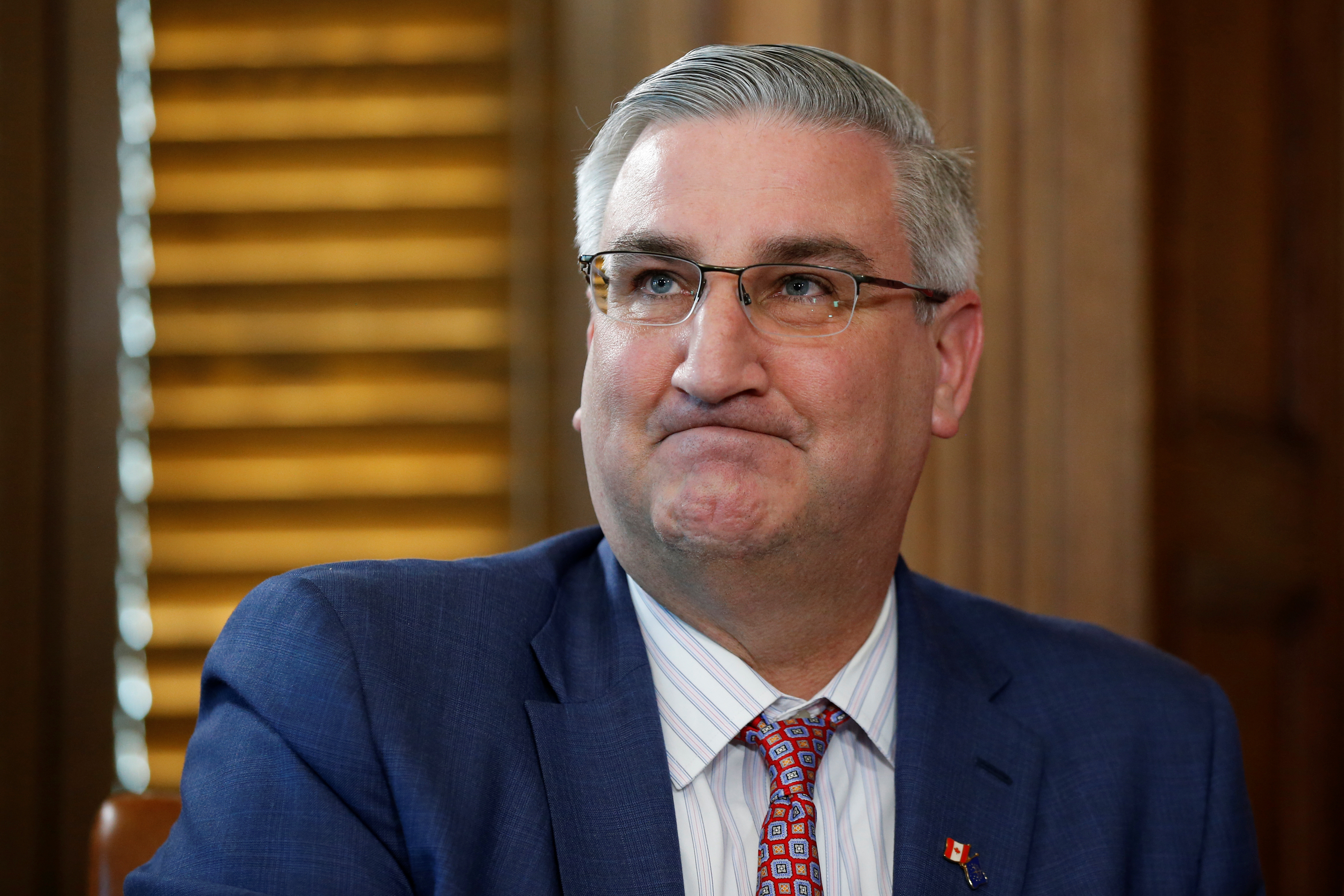 Indiana Gov. Eric Holcomb is Latest U.S. Official to Visit Taiwan Amid China Tensions