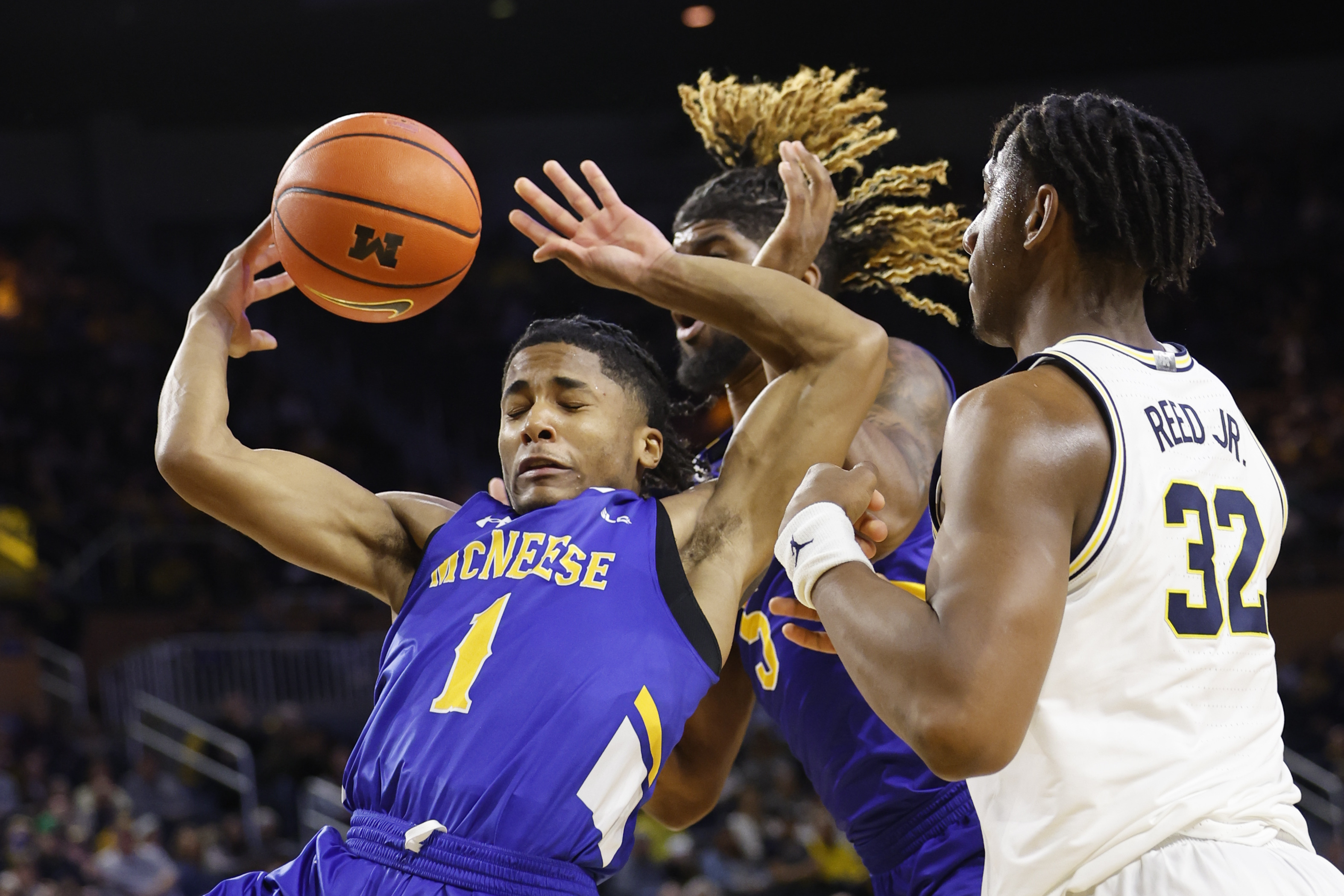 Mcneese Rolls To Upset Victory Over Michigan 