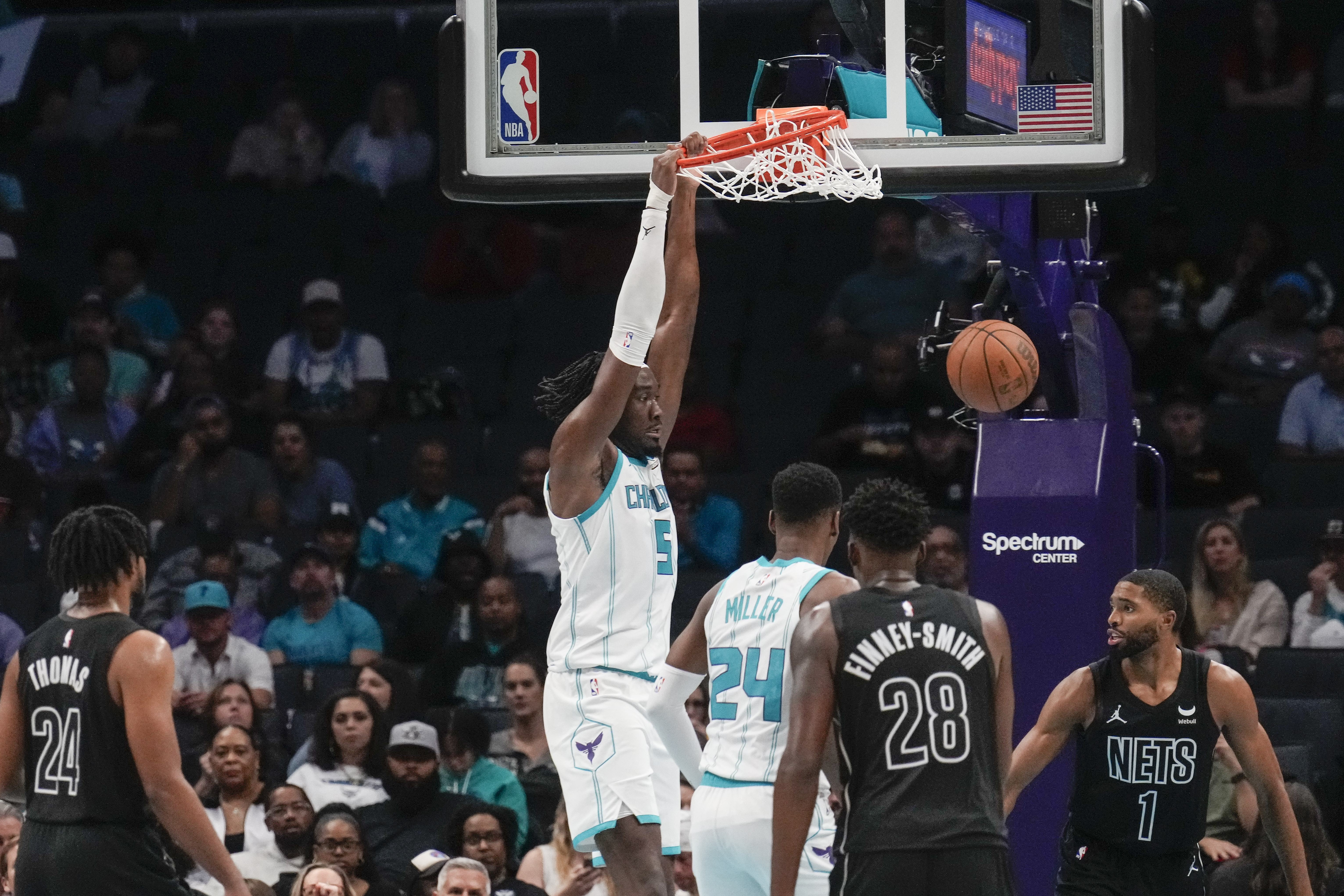 NBA - TONIGHT on NBA League Pass at 7pm/et, #8 in the East Charlotte  Hornets look for their 3rd straight win as they host #9 in the East  Brooklyn Nets! Stream the