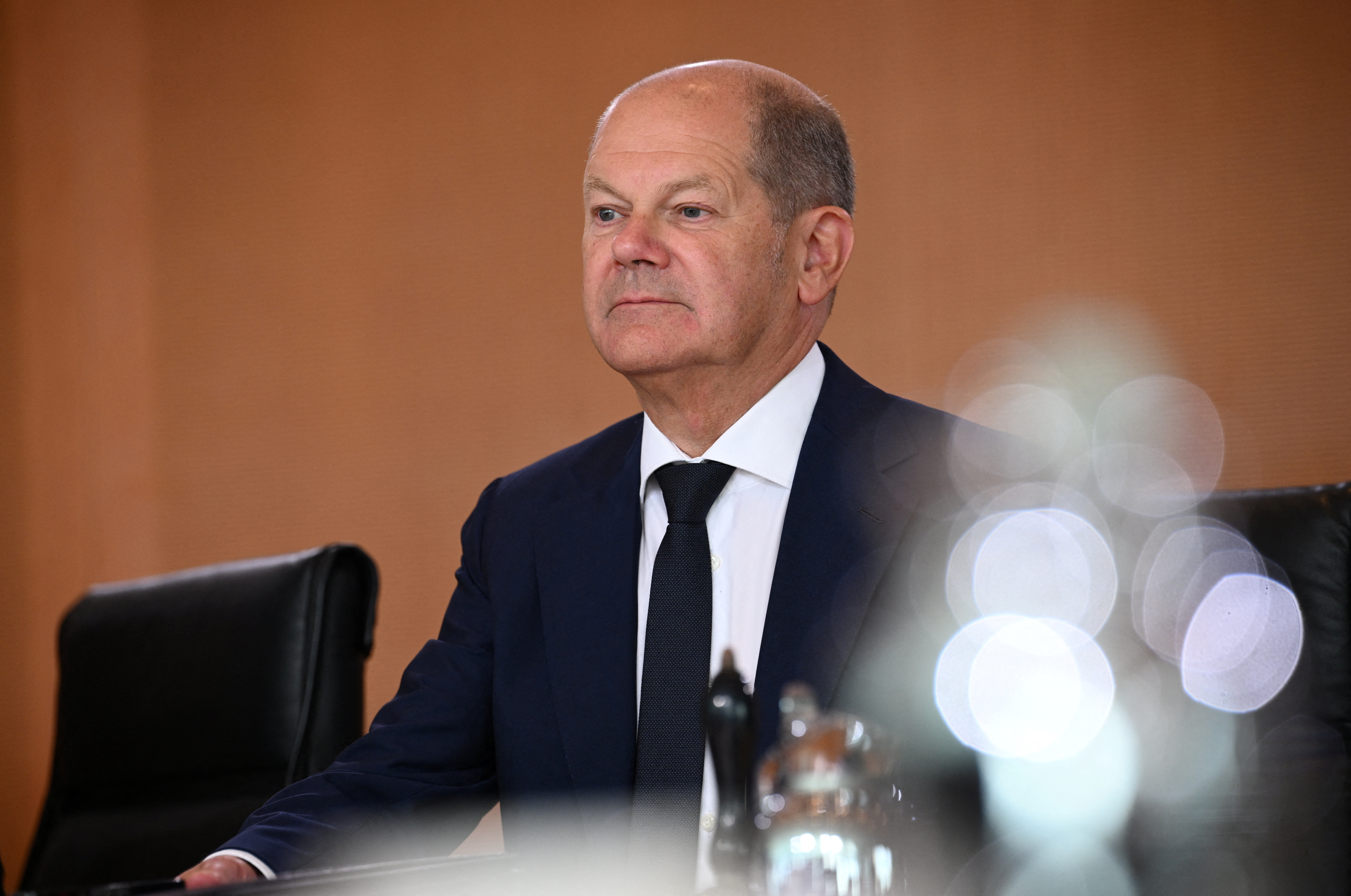 Weekly cabinet meeting at the Chancellery in Berlin