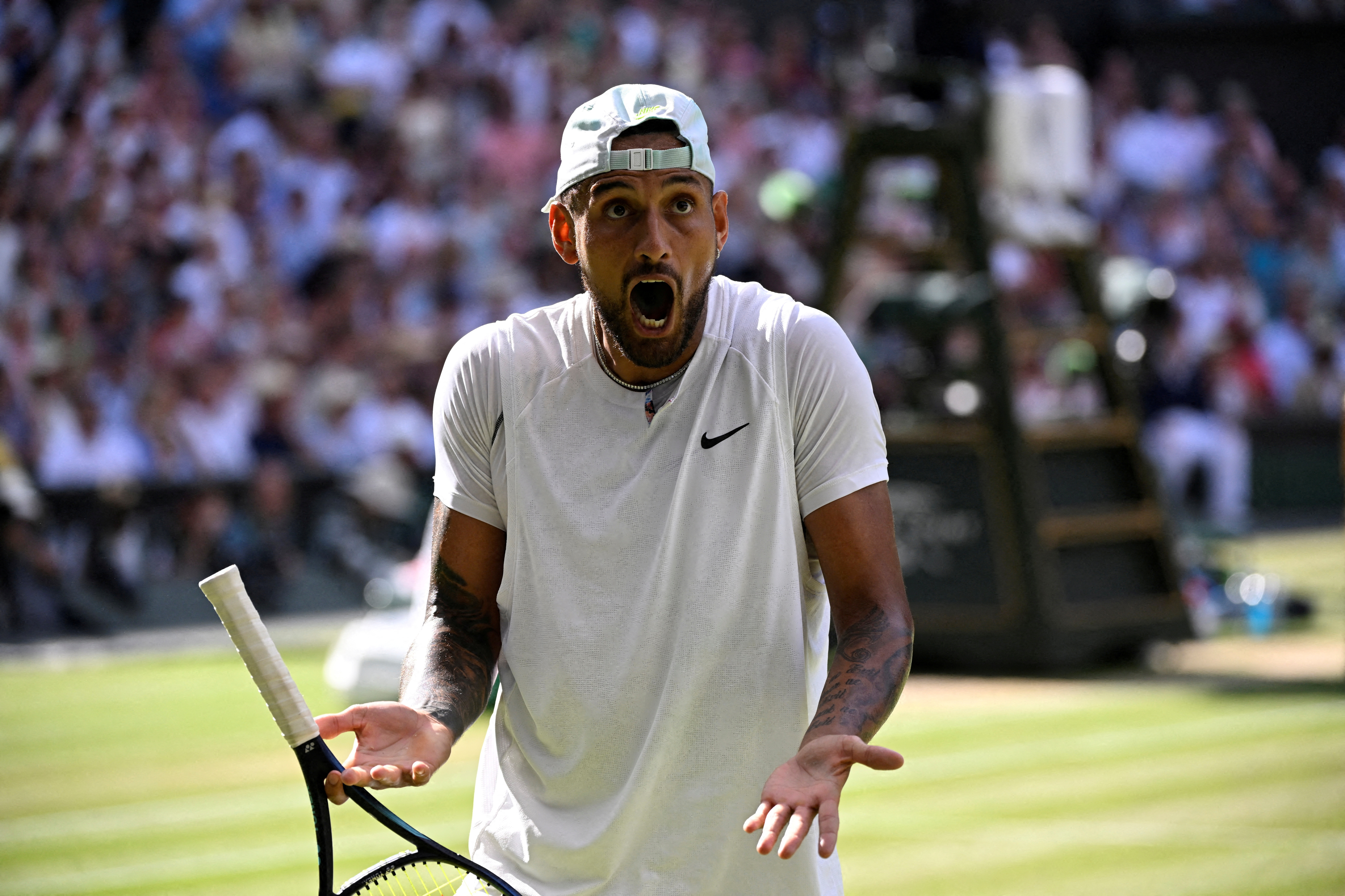 Kyrgios tempers Wimbledon expectations with fitness still a concern Reuters