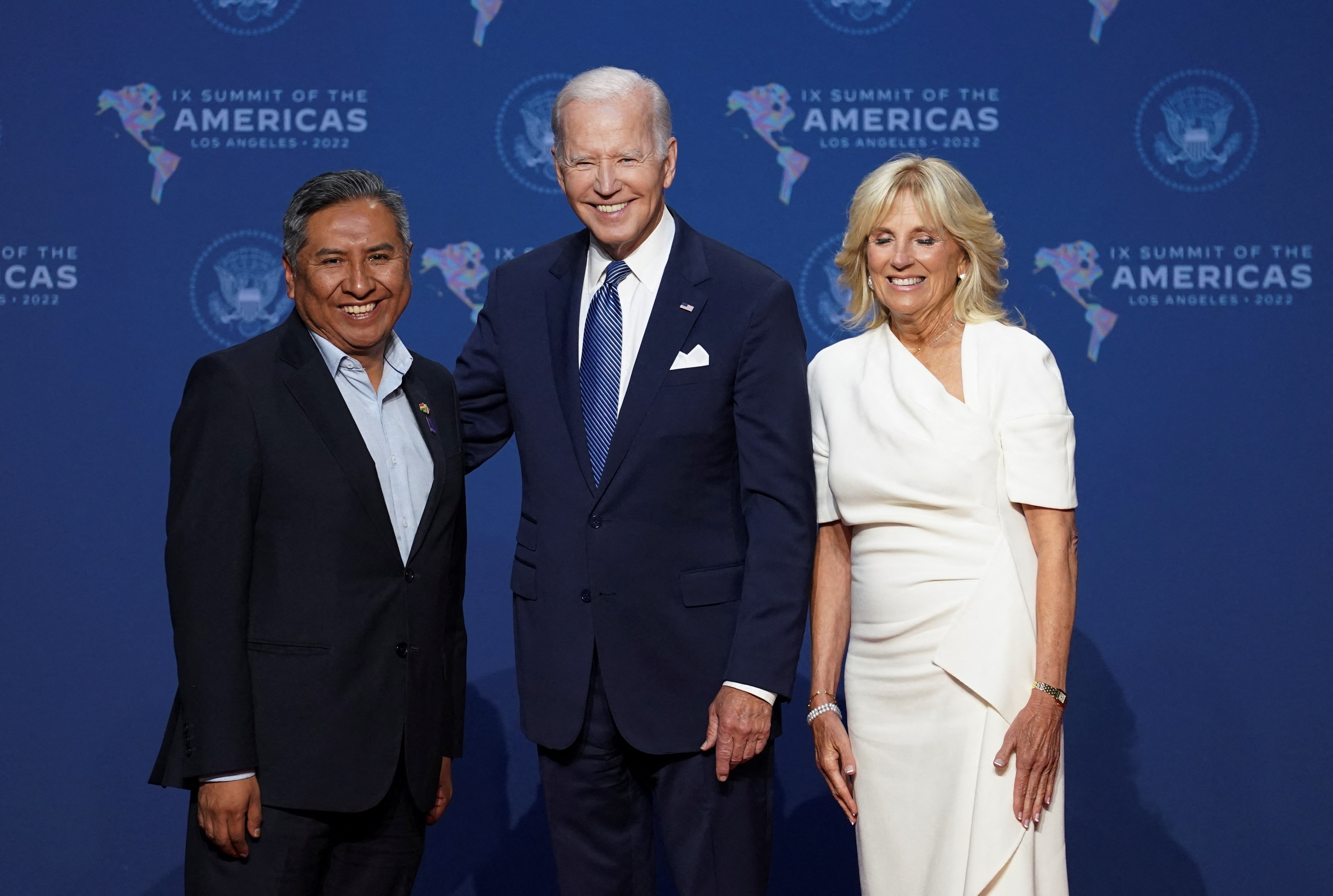 U.S. President Joe Biden welcomes leaders at the Summit of the Americas, in Los Angeles