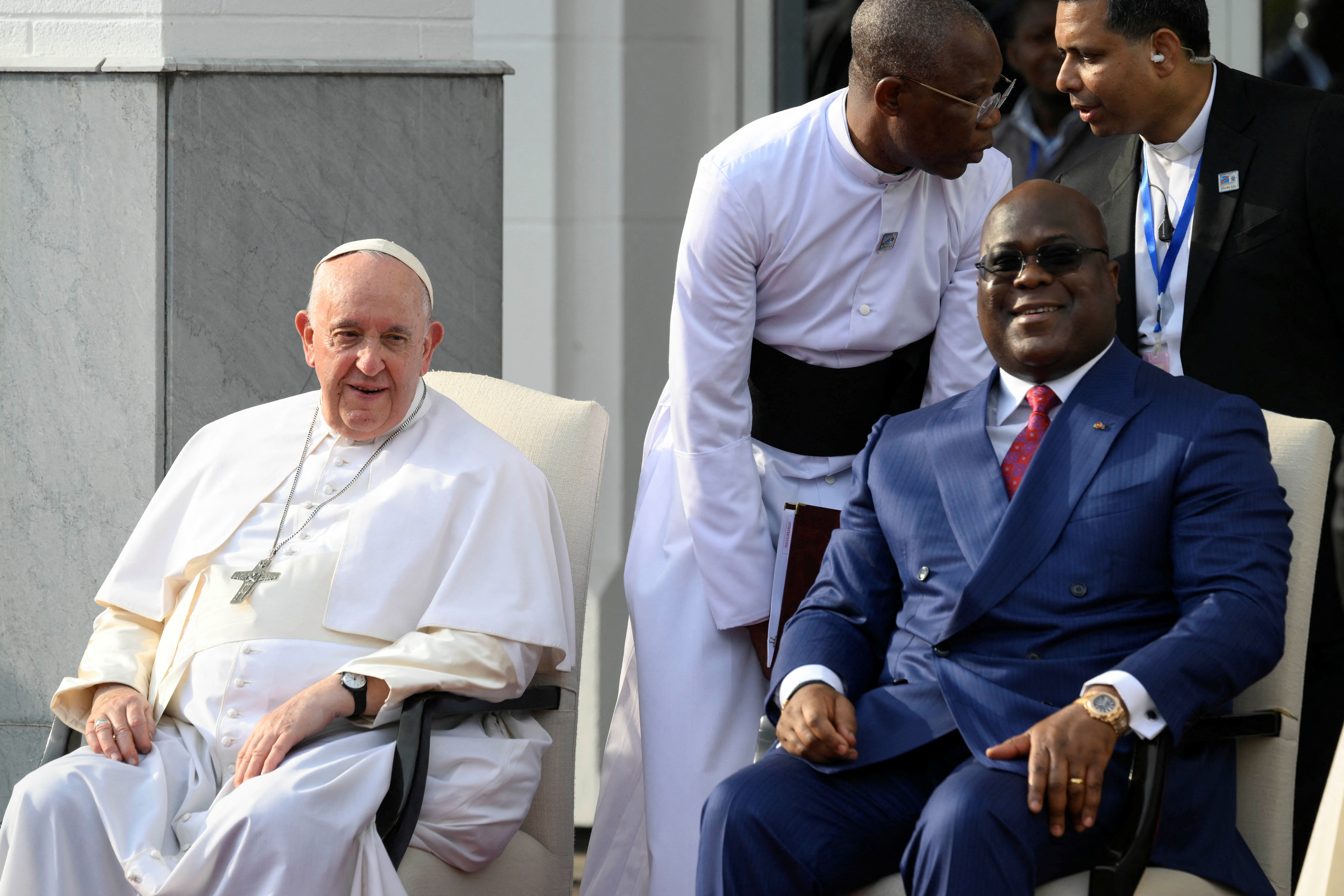 Pope Francis makes papal visit to Congo