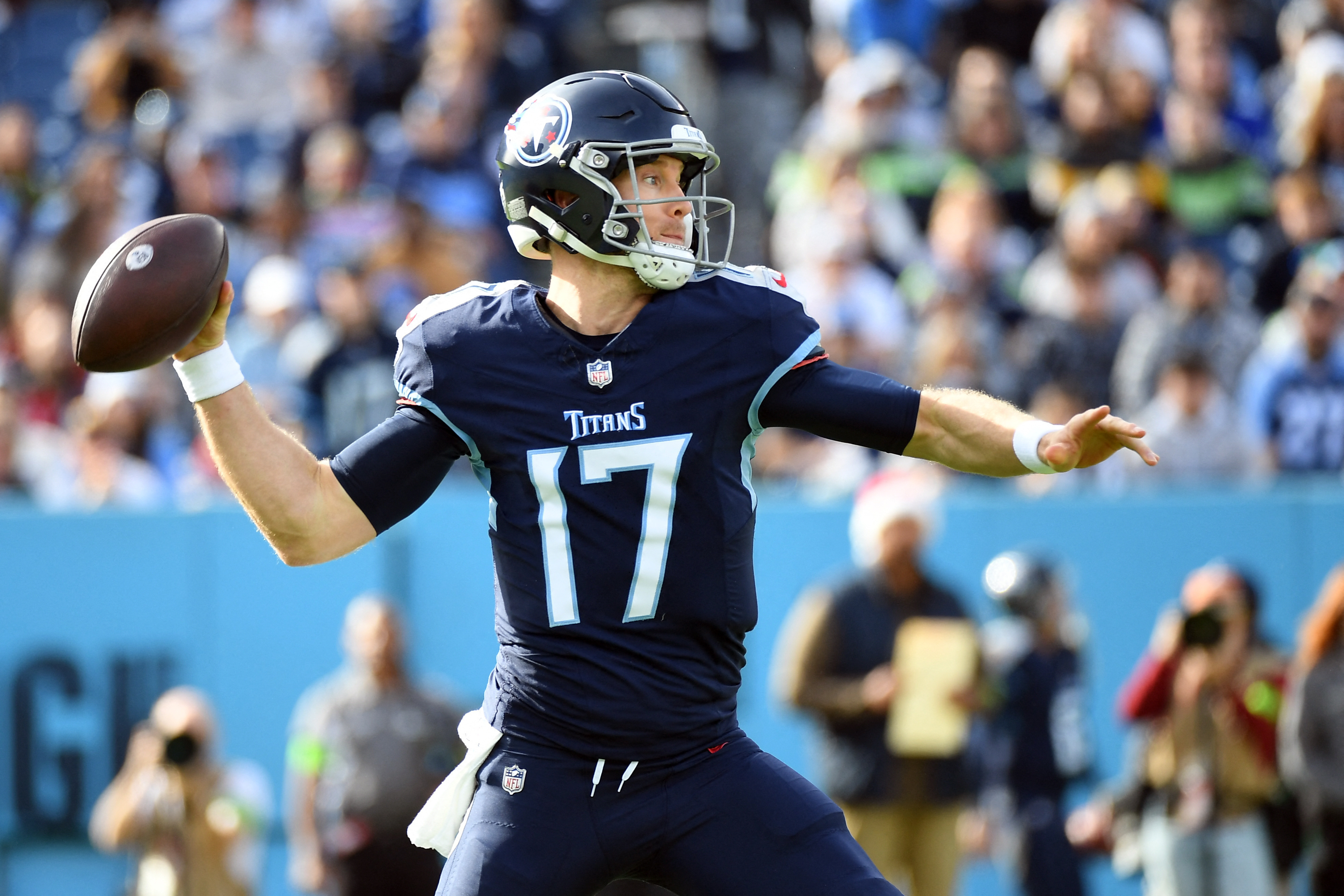 Titans' Ryan Tannehill to start vs. Seahawks; Will Levis inactive | Reuters