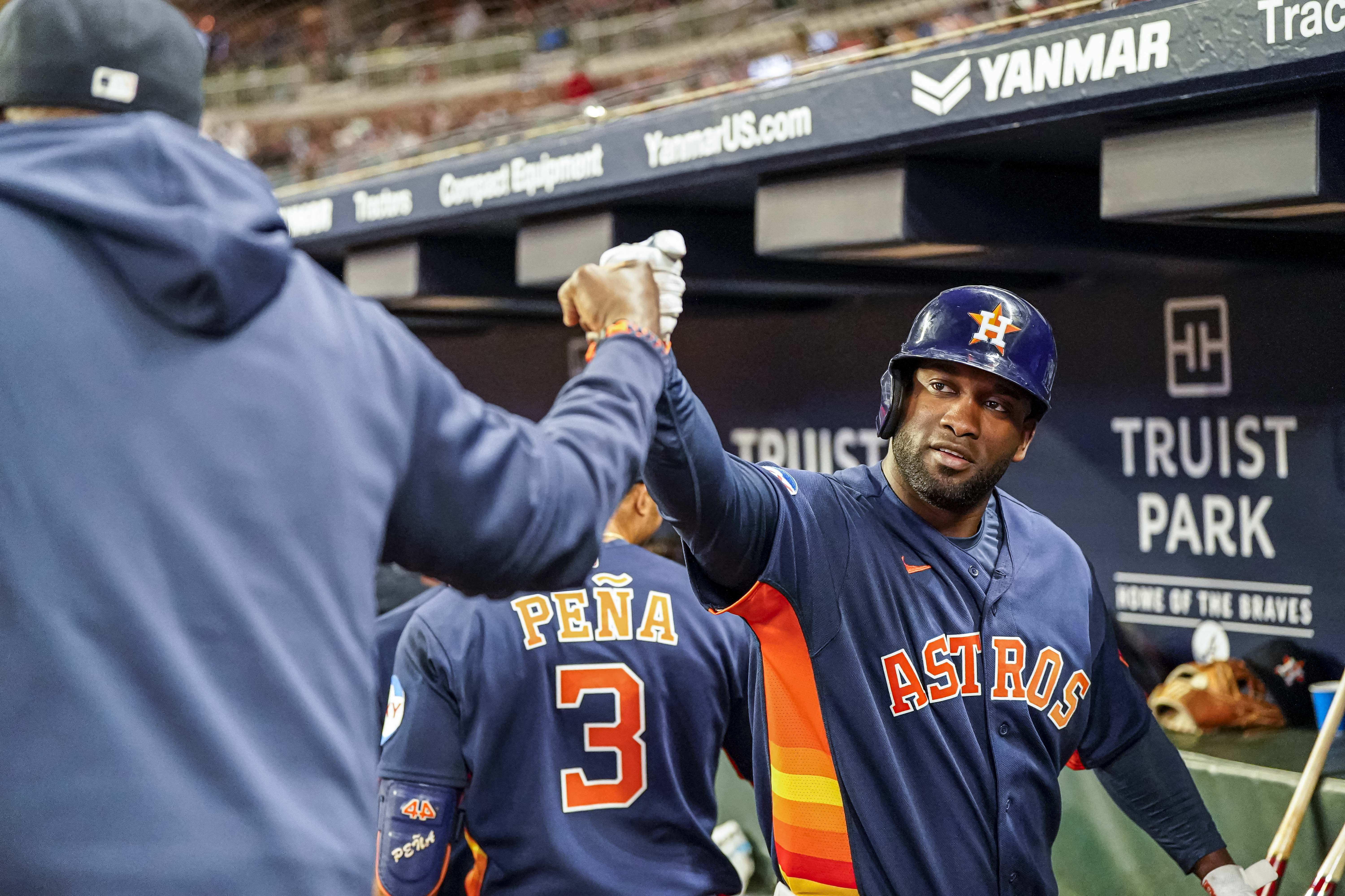 Astros 6, Braves 3: Yordan Alvarez, KyleTucker homers power Houston