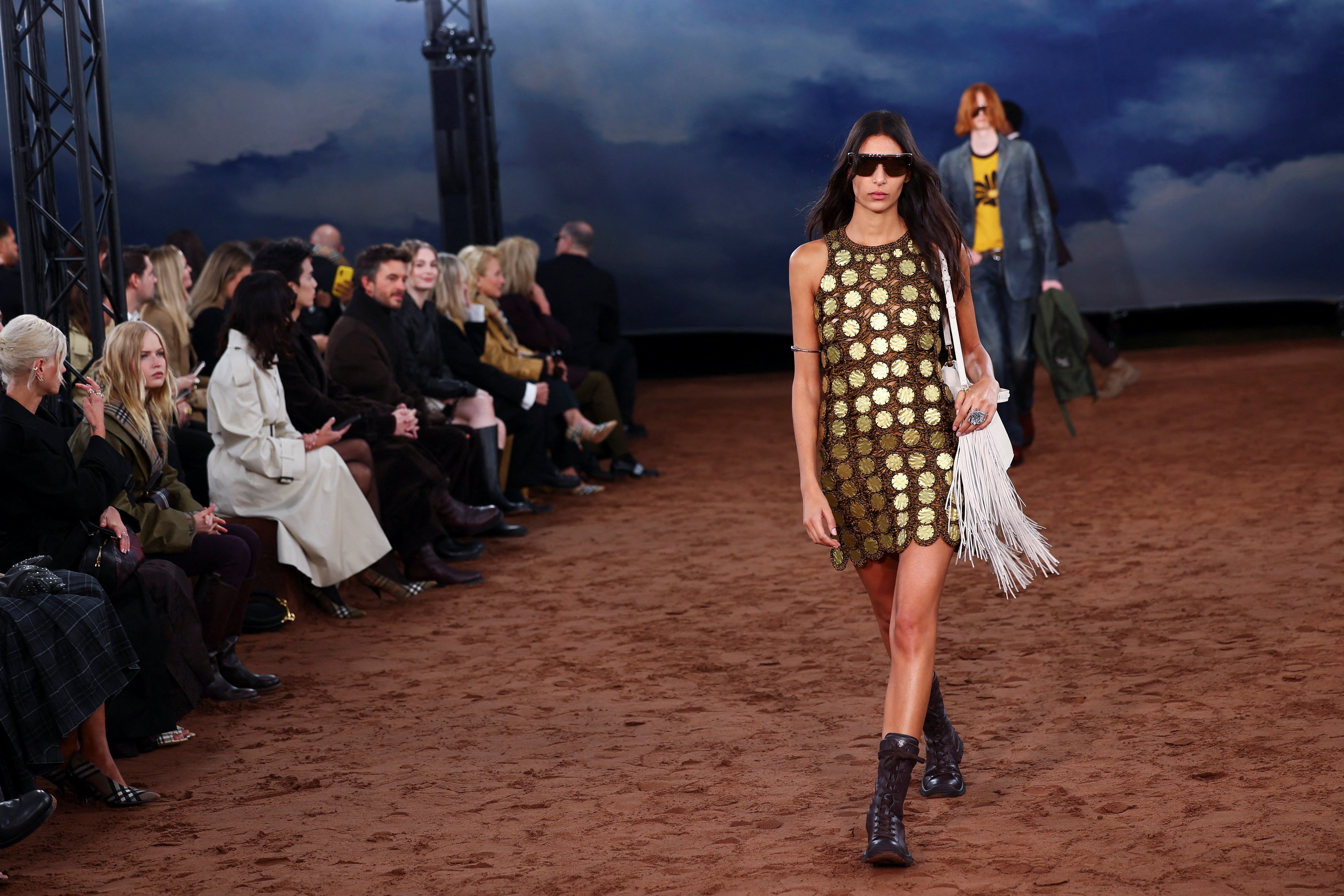 Burberry riffs on music festival fashion for crochet-heavy summer