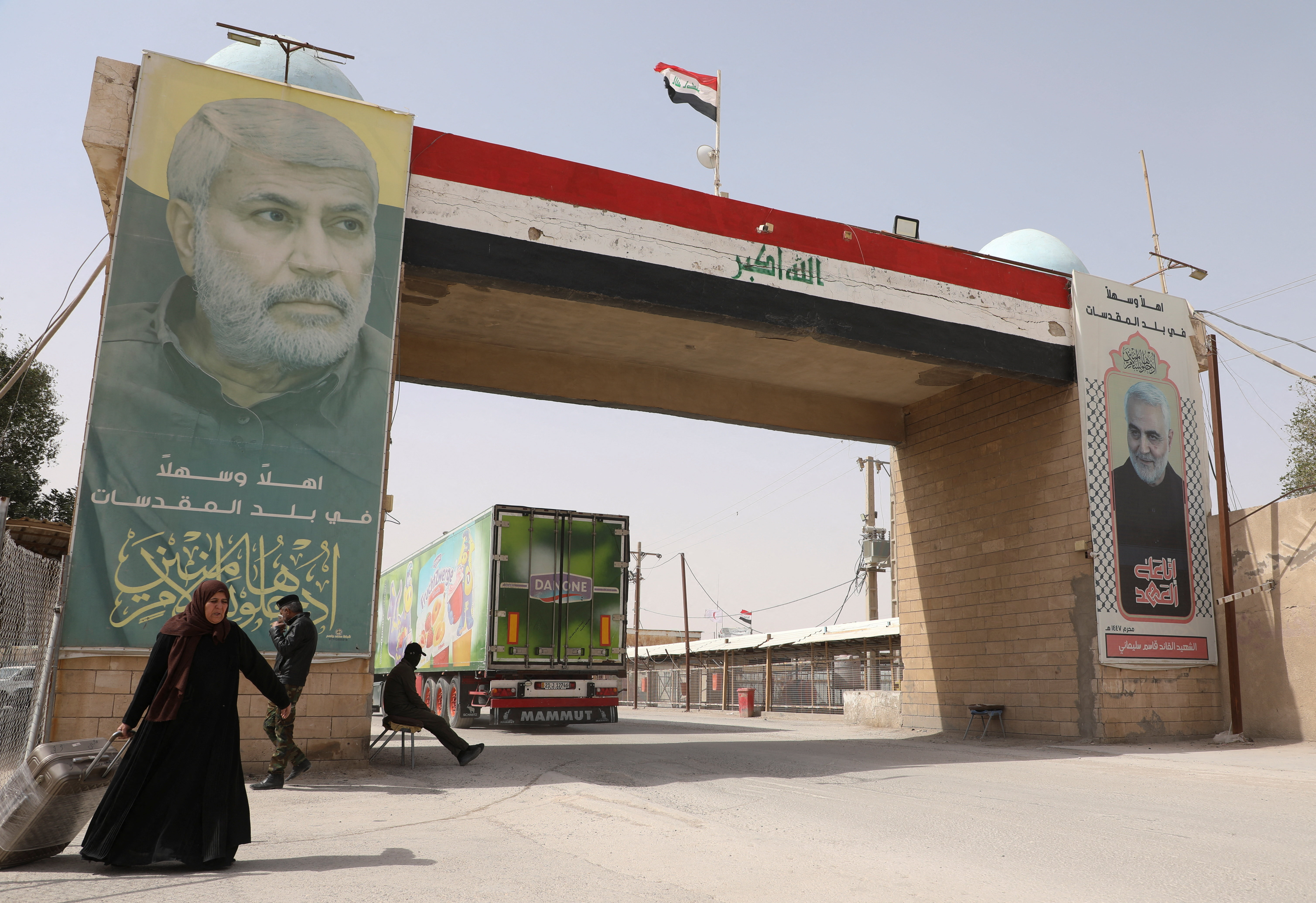 معبر الشلامجة (رويترز).