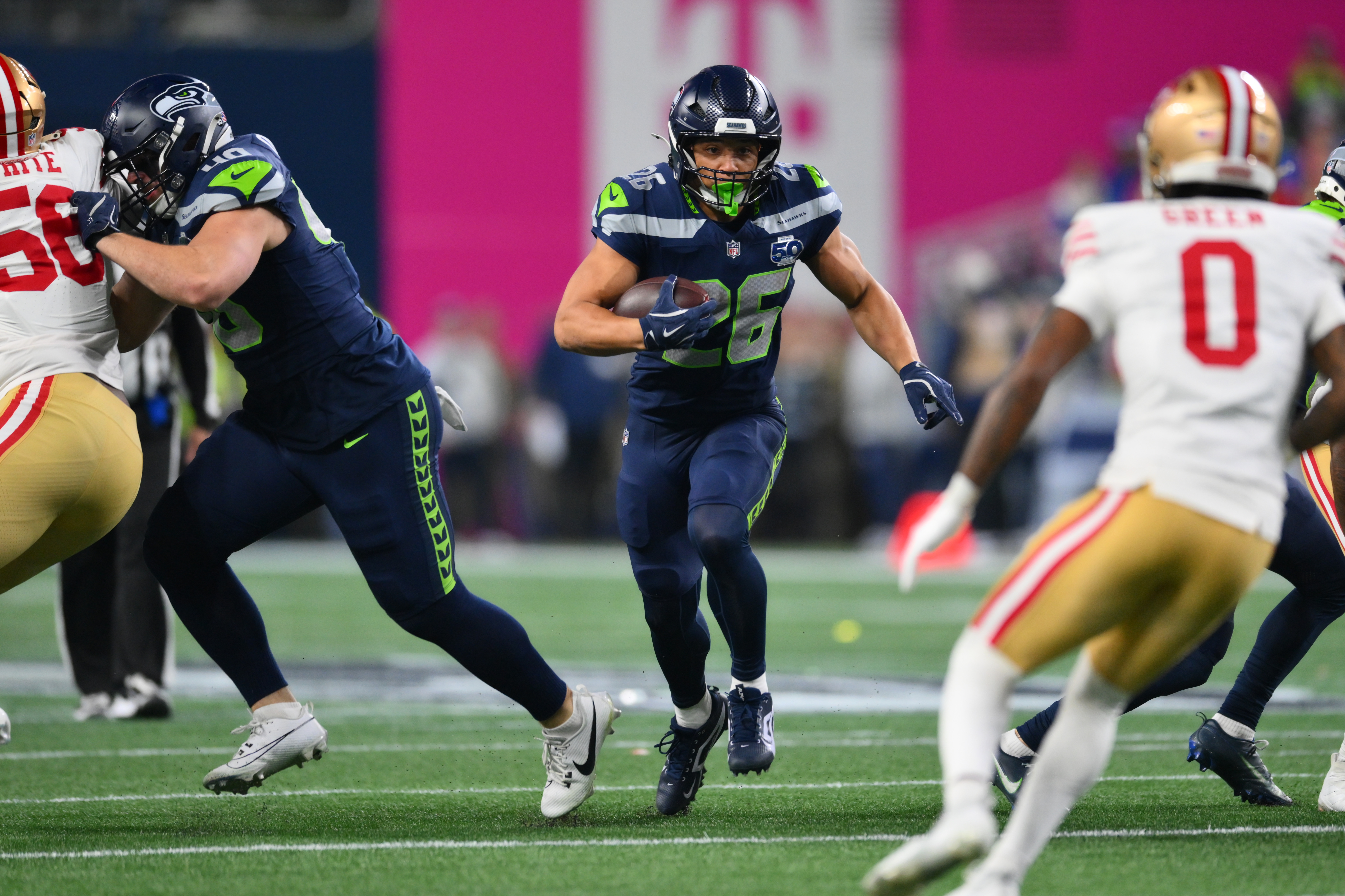 Seahawks coach 'optimistic' on RB Zach Charbonnet (knee) | Reuters