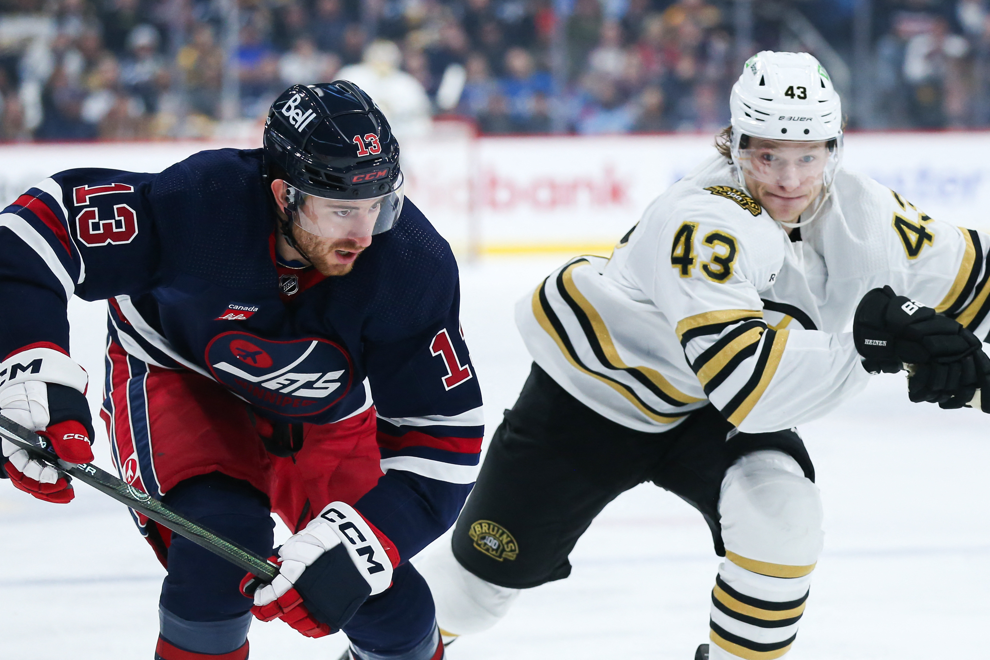 Gabriel Vilardi, Jets Too Hot For Bruins | Reuters