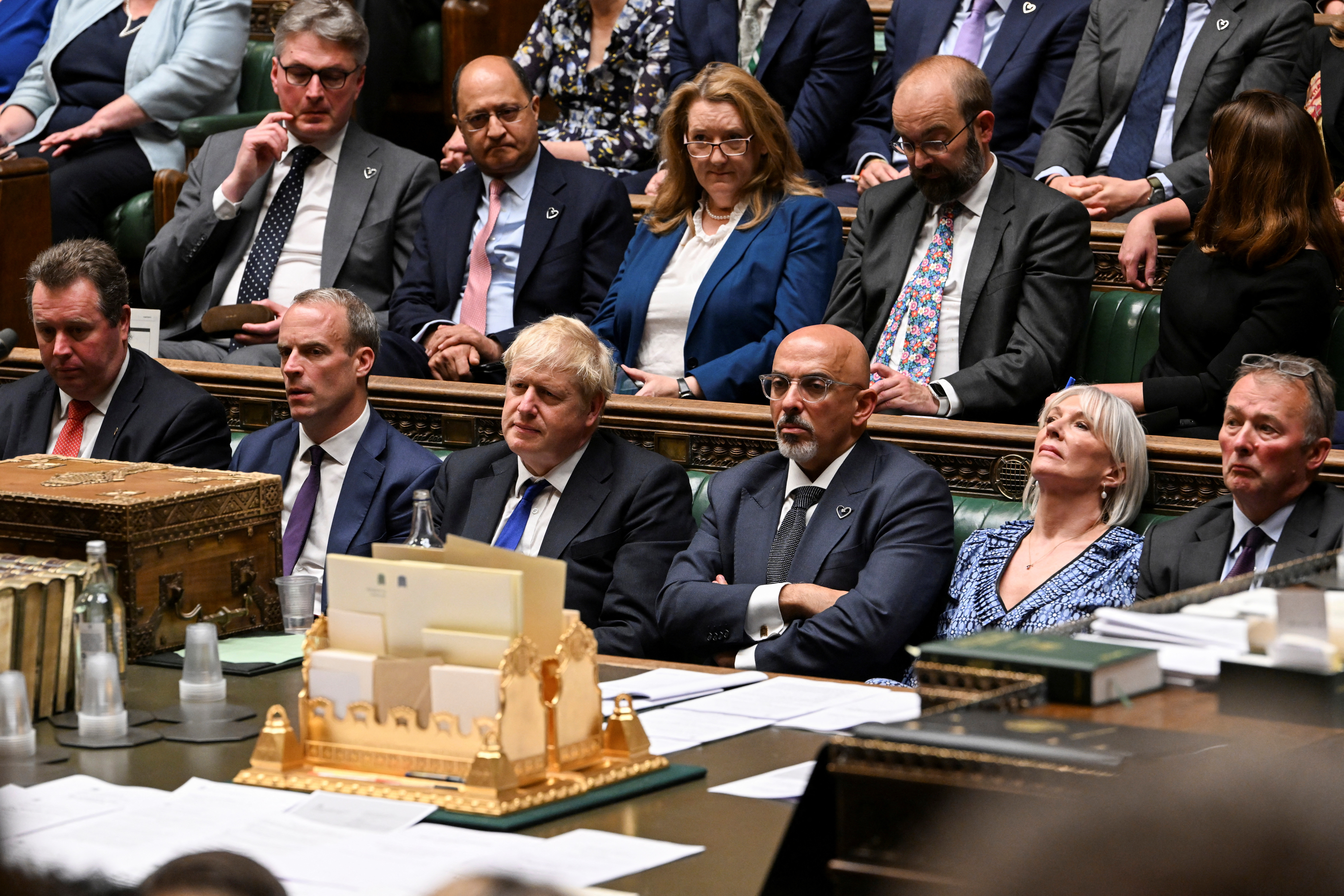 Prime Minister's Questions at the House of Commons in London