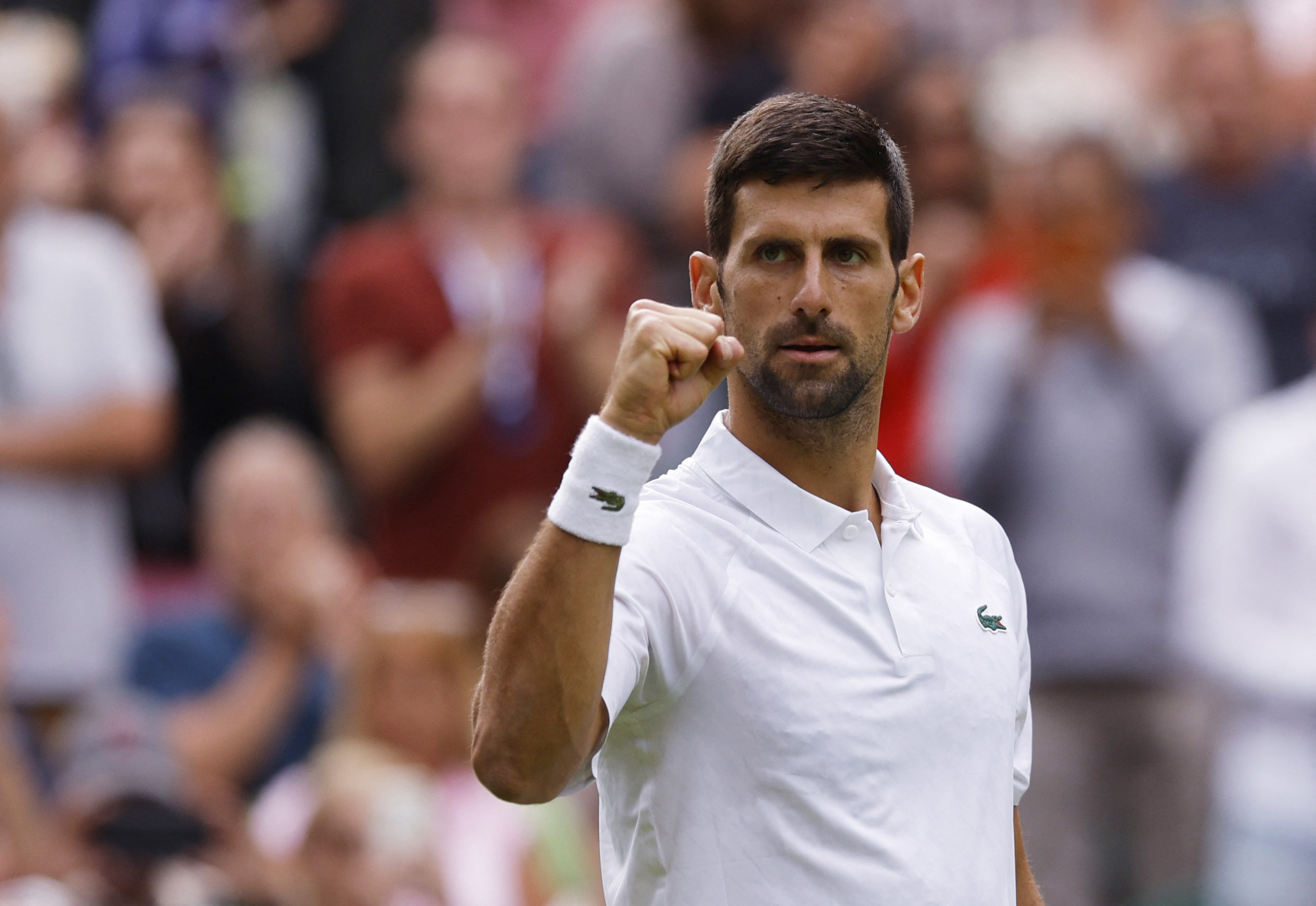Djokovic faces Kyrgios-backed Thompson as Wimbledon organisers pray for sun Reuters