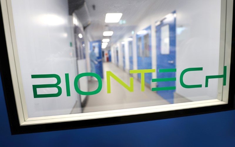 FILE PHOTO: BioNTech COVID-19 vaccine production facility in Marburg