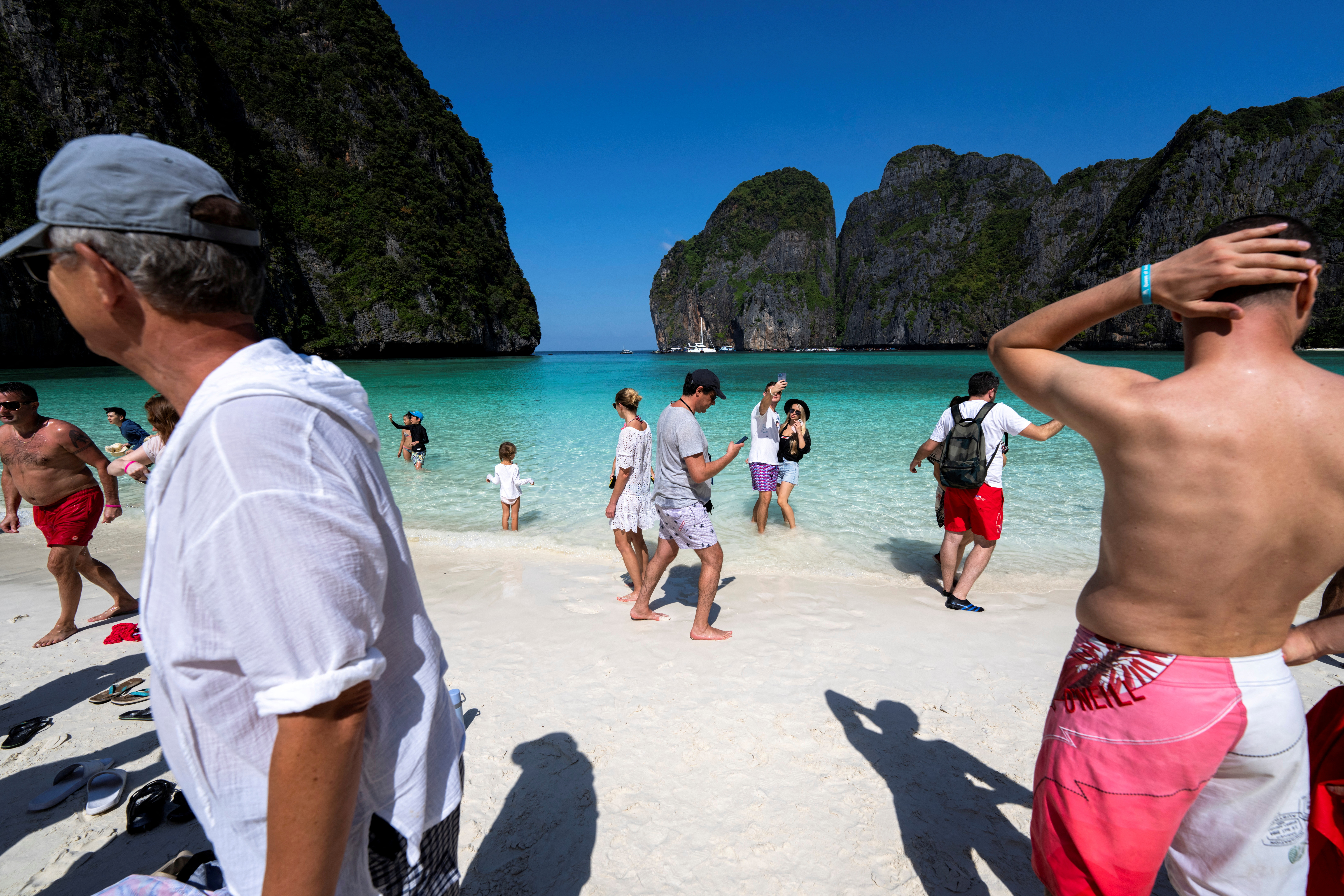 Thailand reopens Maya Bay beach after closing it for more than three years