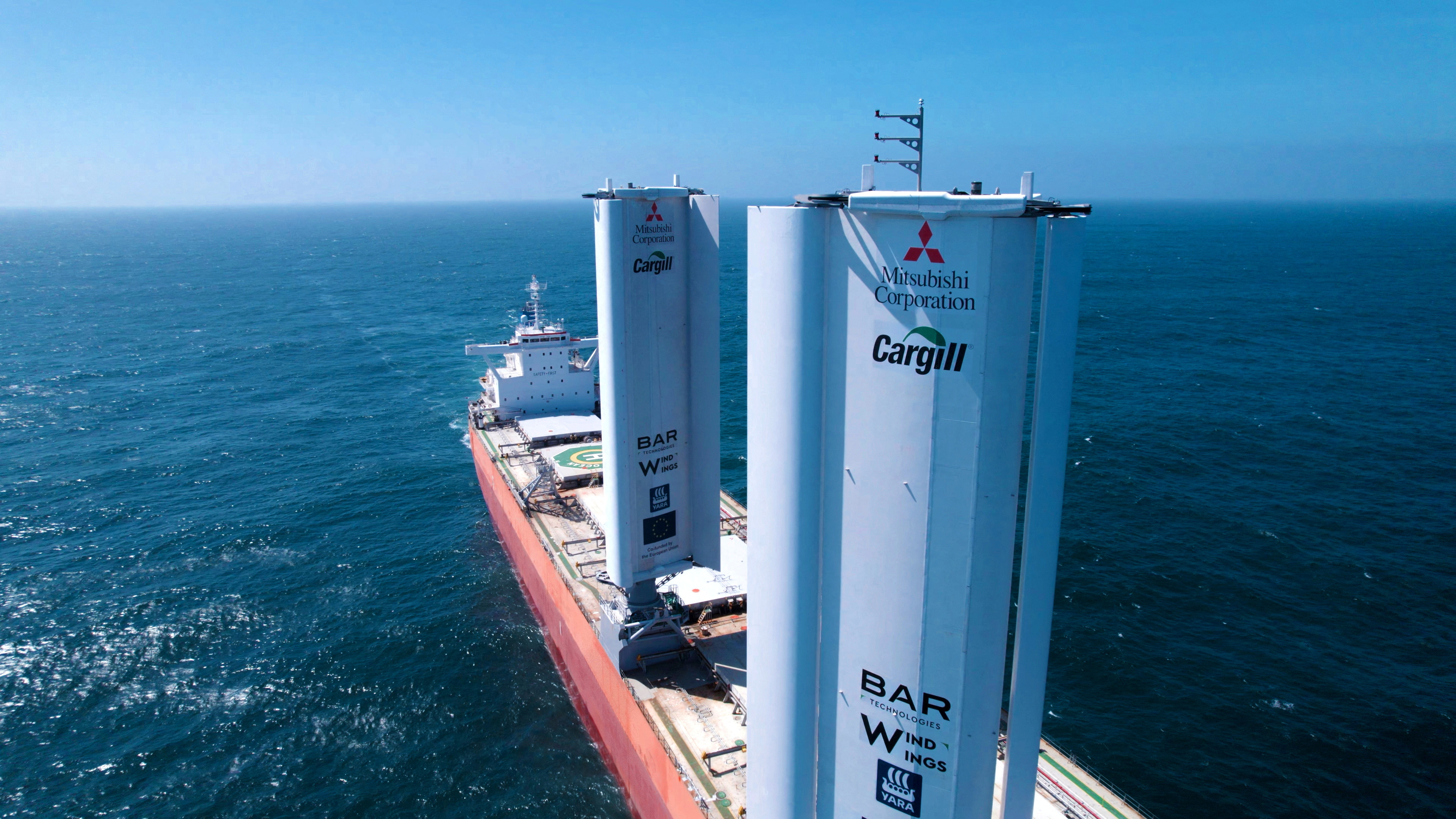 Cargill chartered ship sets sail to test wind power at sea | Reuters