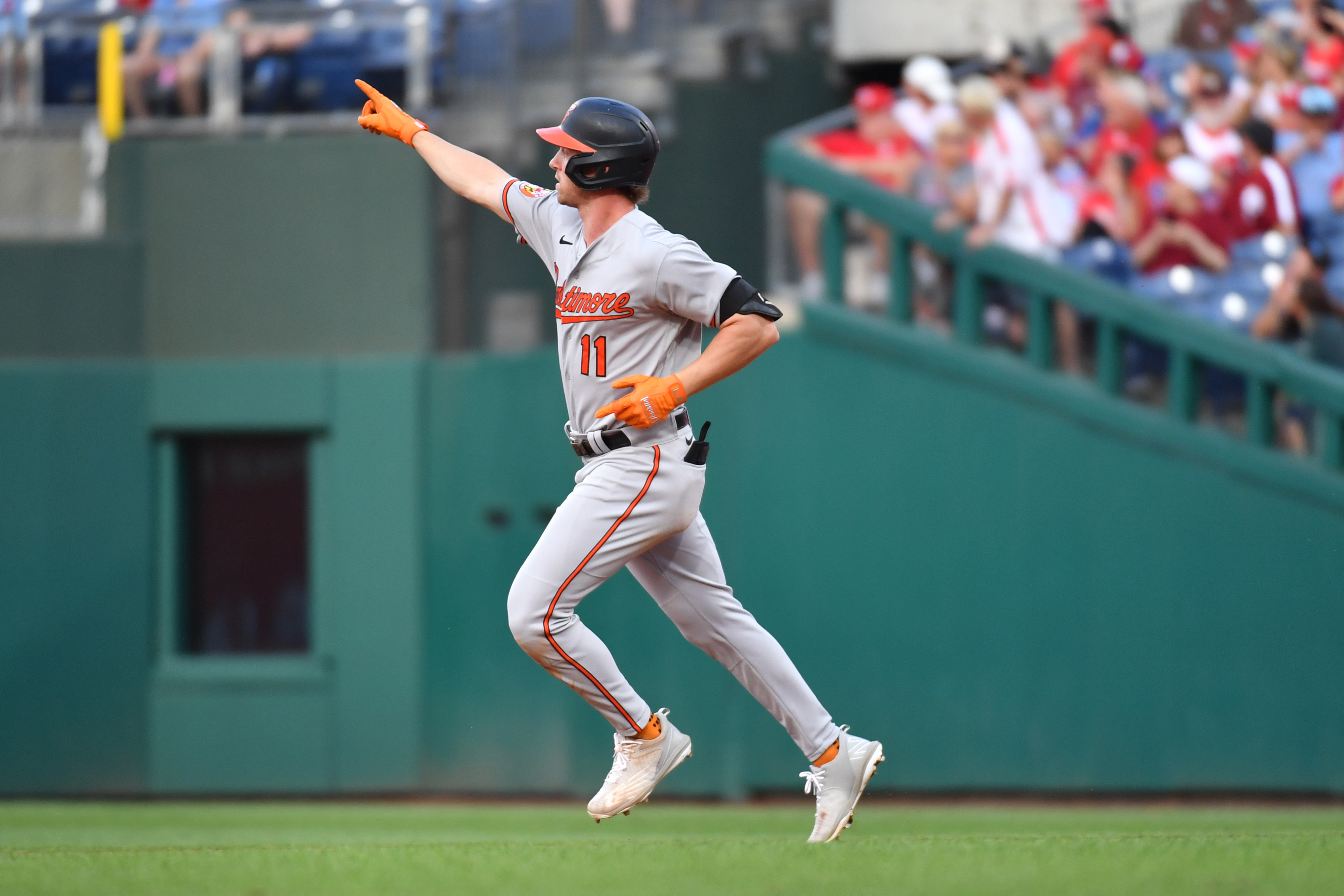 Colton Cowser's throw, hit help lift surging Orioles over Phillies