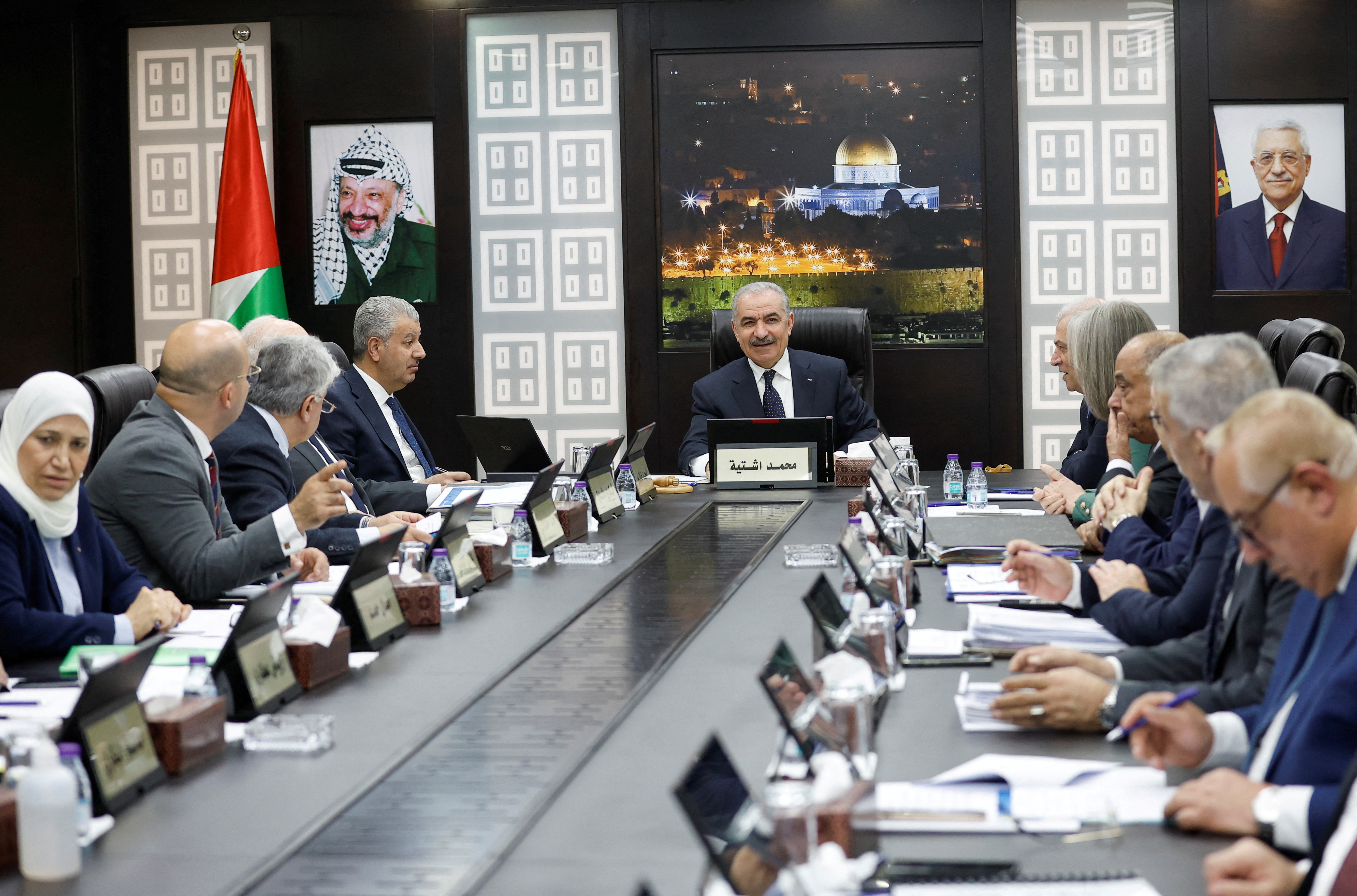 パレスチナ首相が辞意、「ガザ踏まえた政治的取り決め必要」