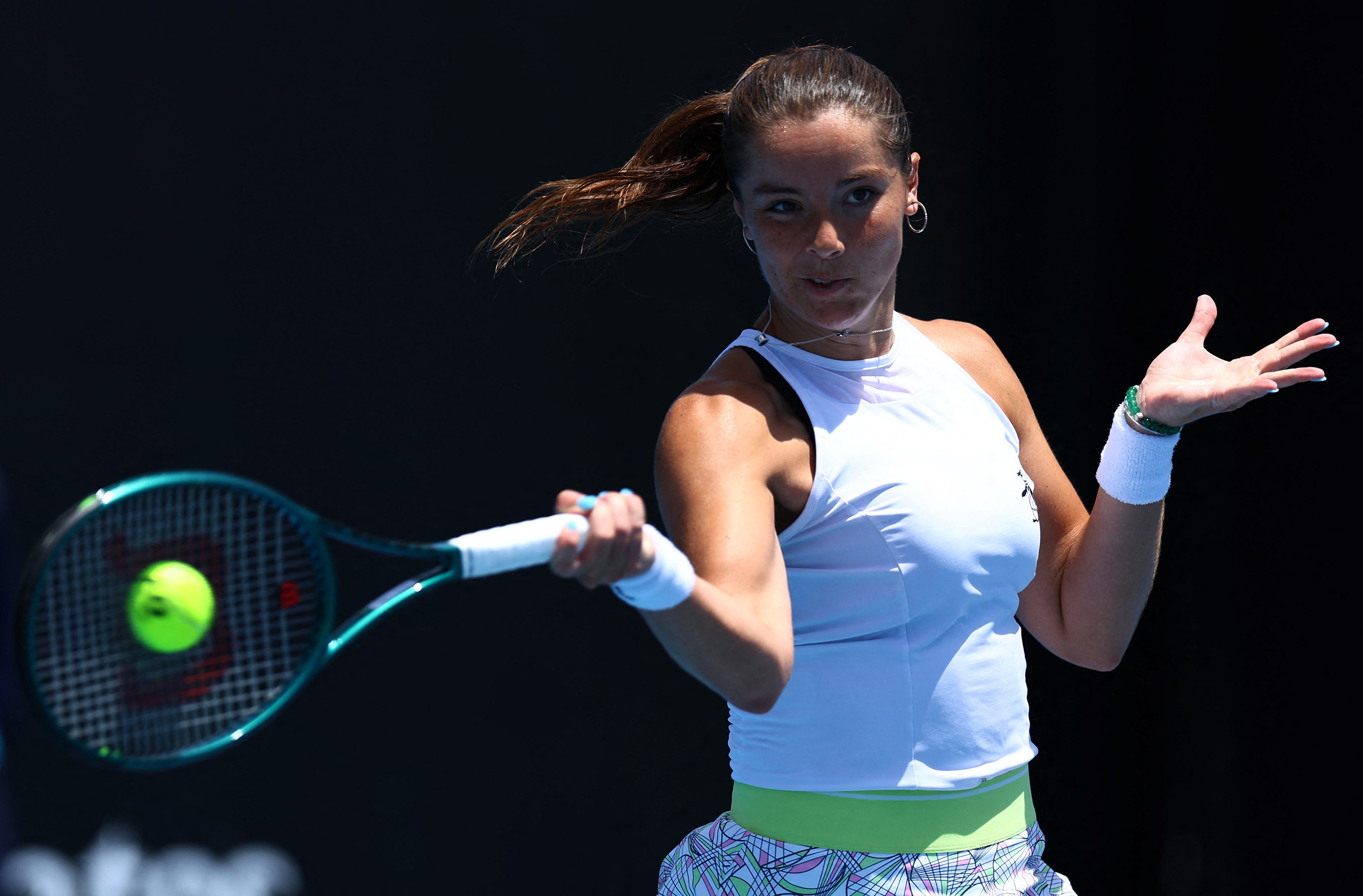 WTA roundup: Jodie Burrage sails to easy upset in Linz