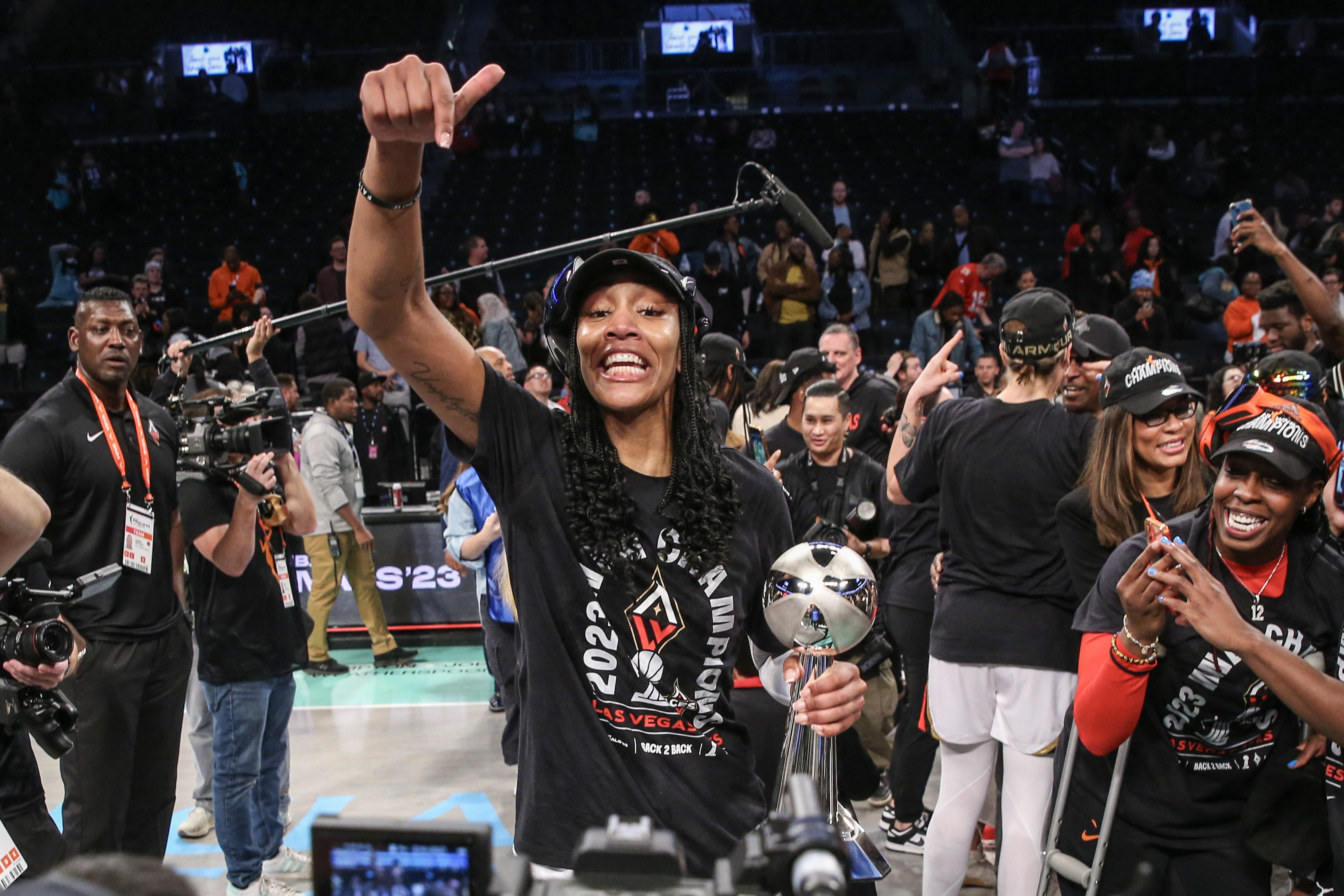 Critics make WNBA title repeat sweeter, says Finals MVP Wilson