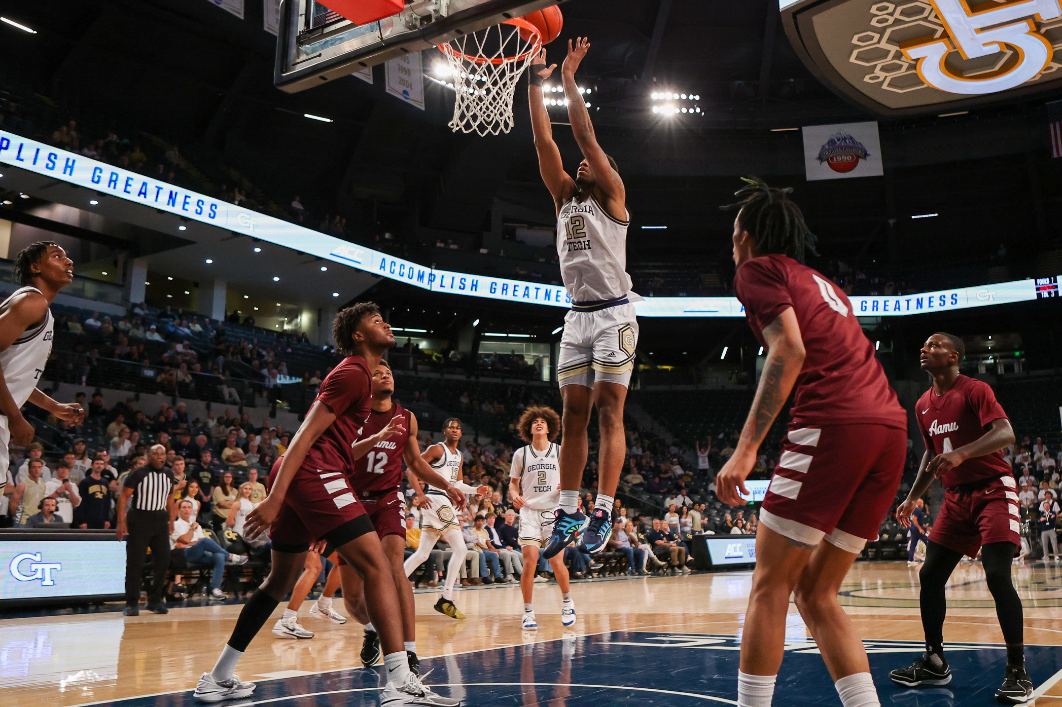 Kowacie Reeves, Georgia Tech Roll Past Alabama A&m 