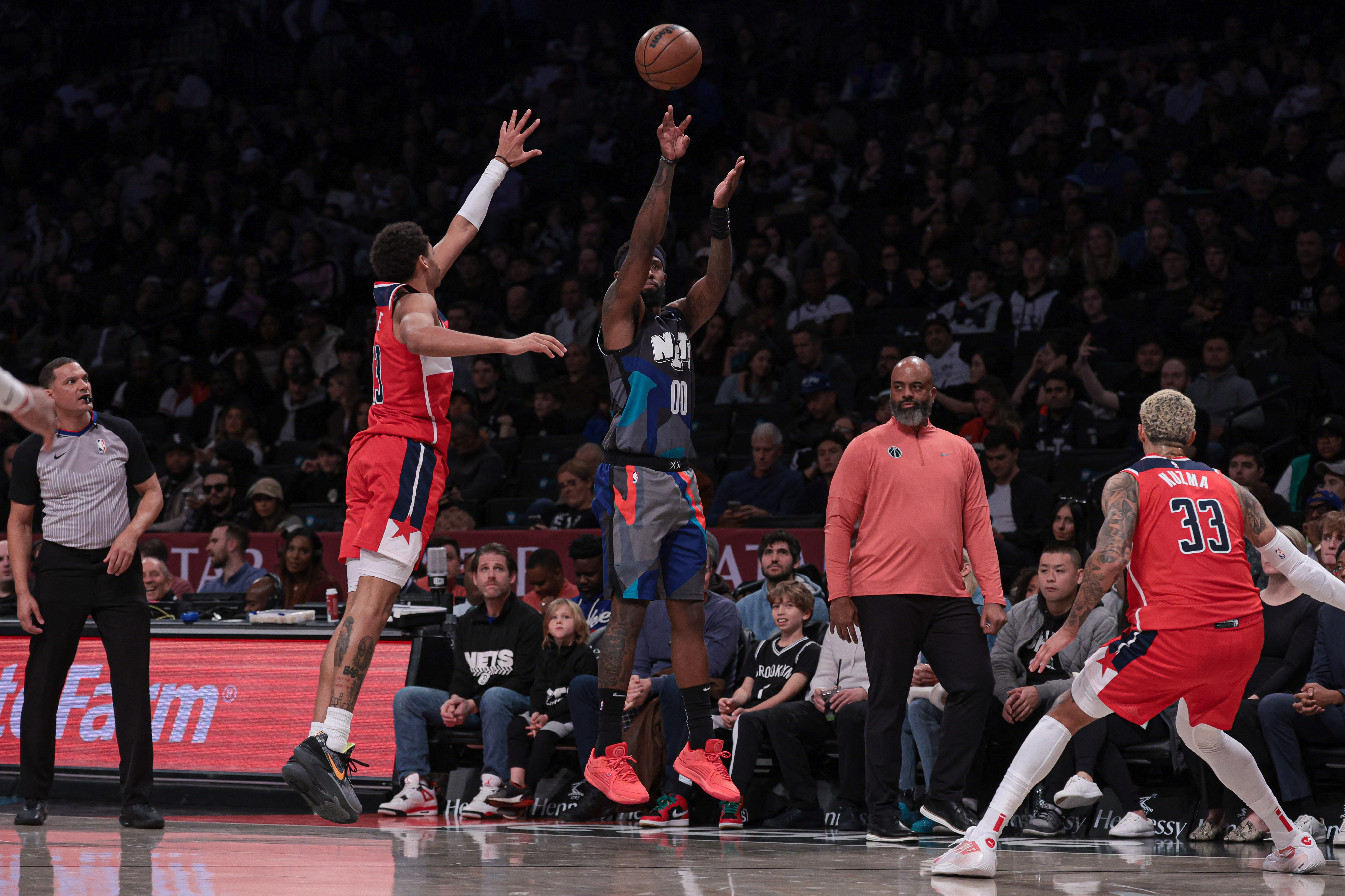 Nets survive late-game scare in wi over Washington Wizards