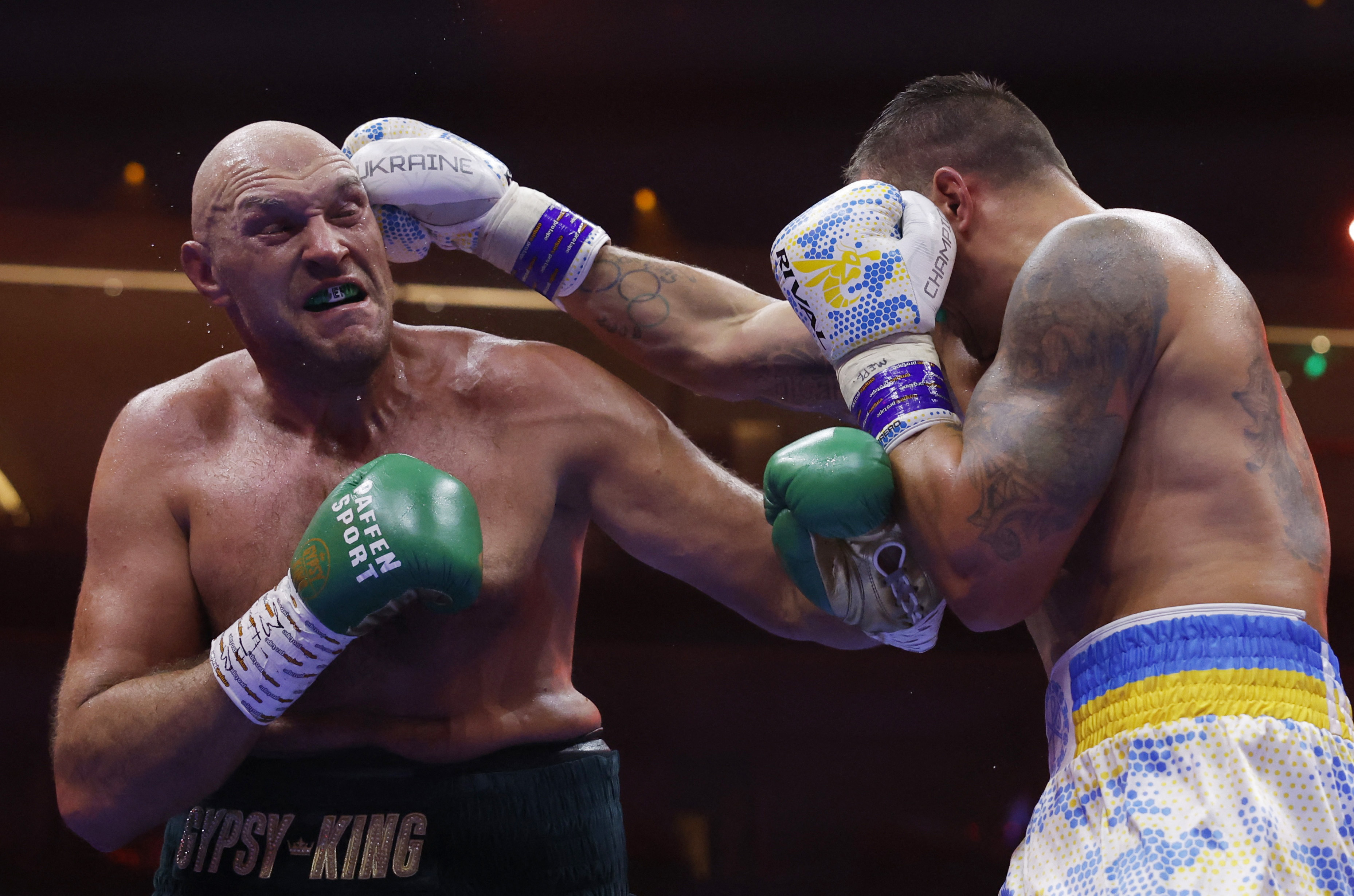 Tyson fury vs usyk et time