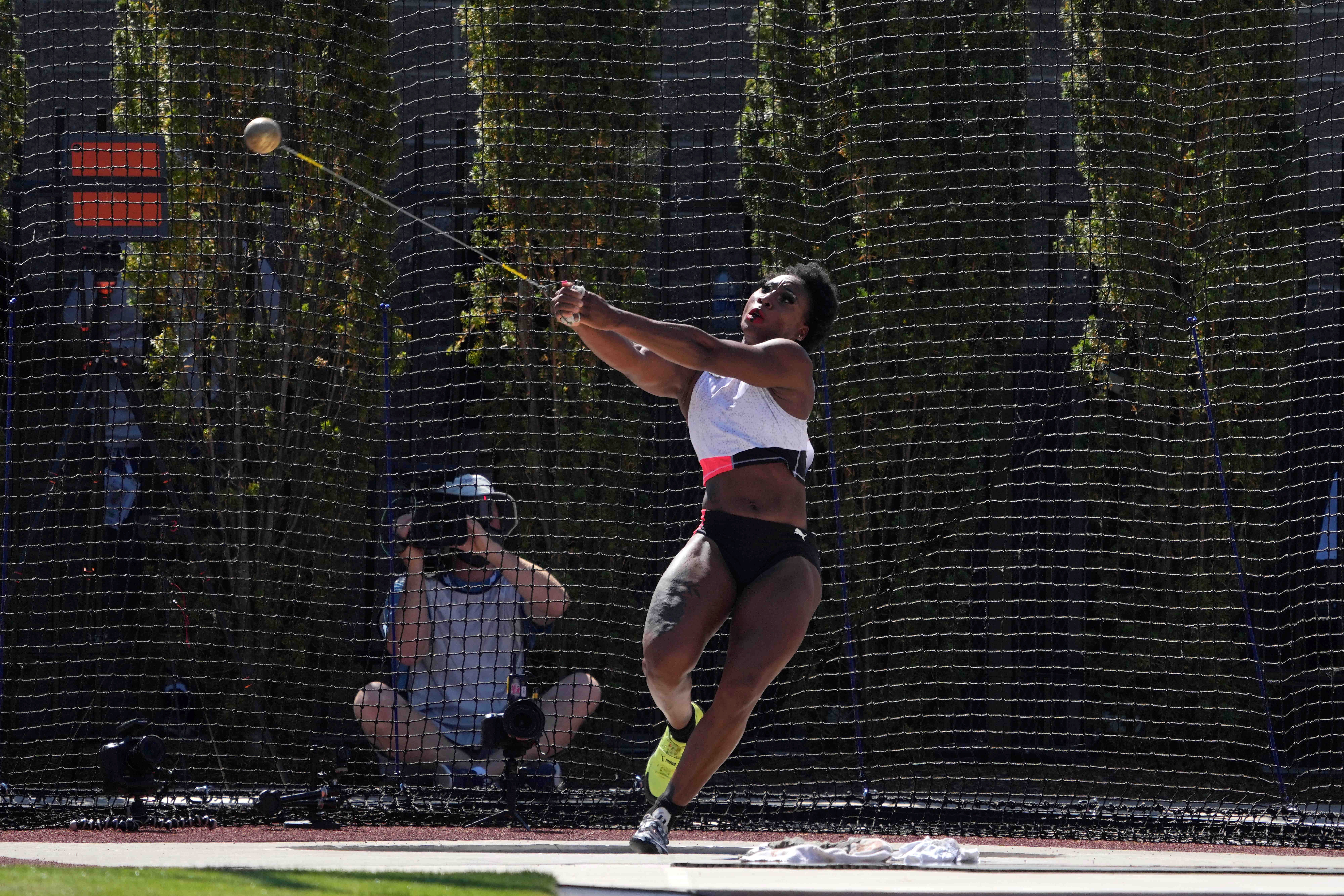 Gwen Berry throws hammer at US Olympic Team Trials