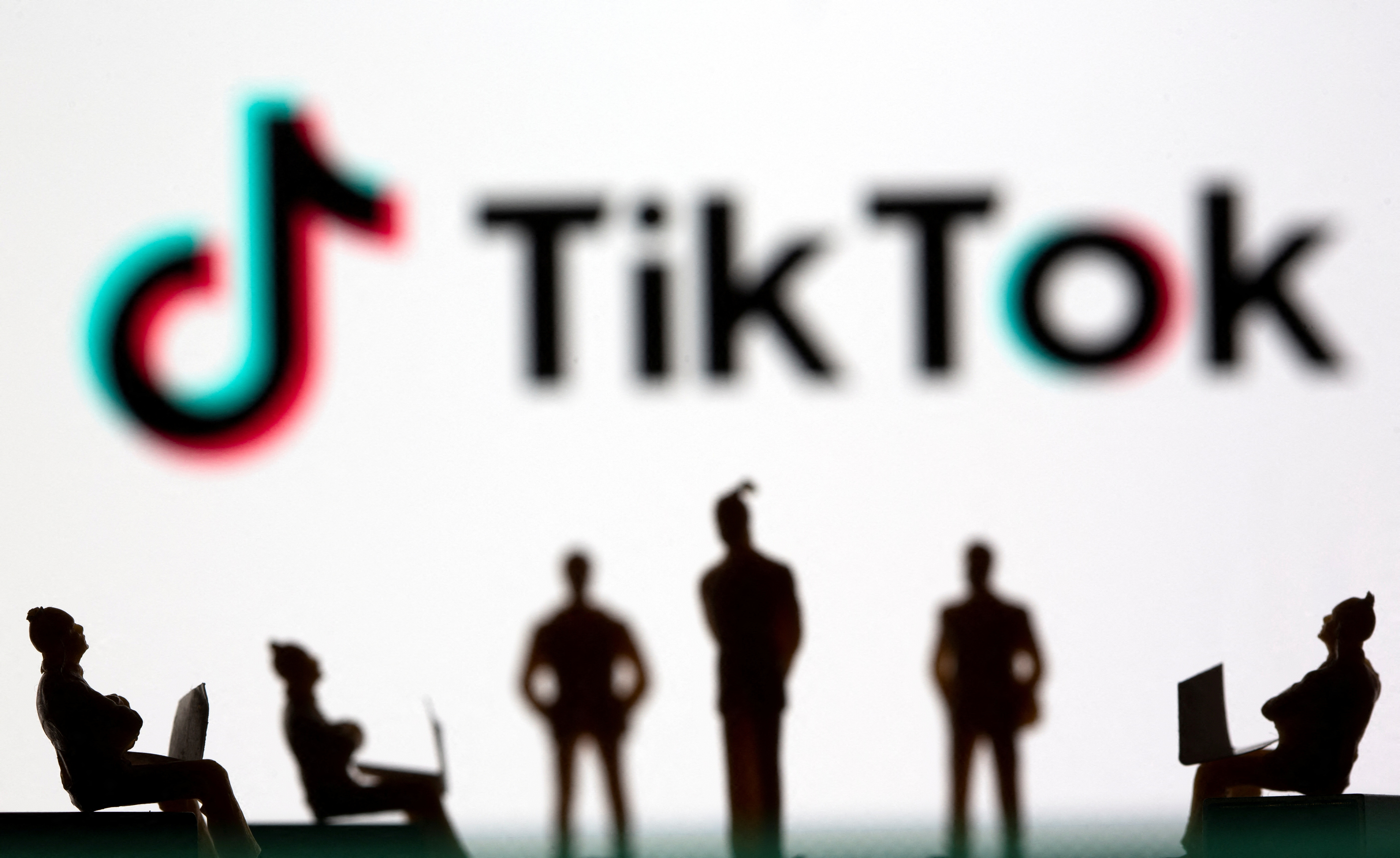 illustration picture of TikTok logo