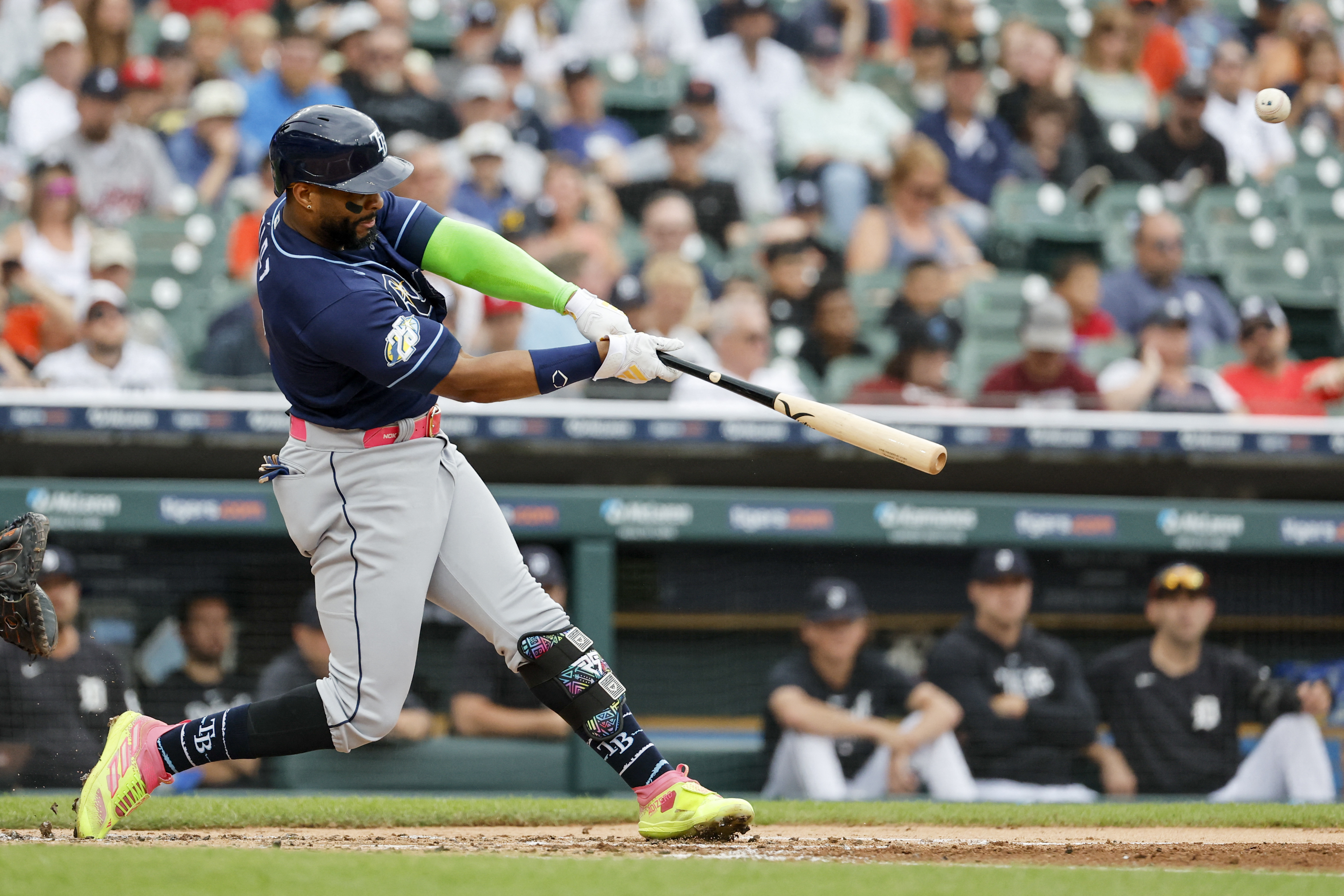 Yandy Díaz and Wander Franco lead Rays to 10-6 win over Tigers - The San  Diego Union-Tribune