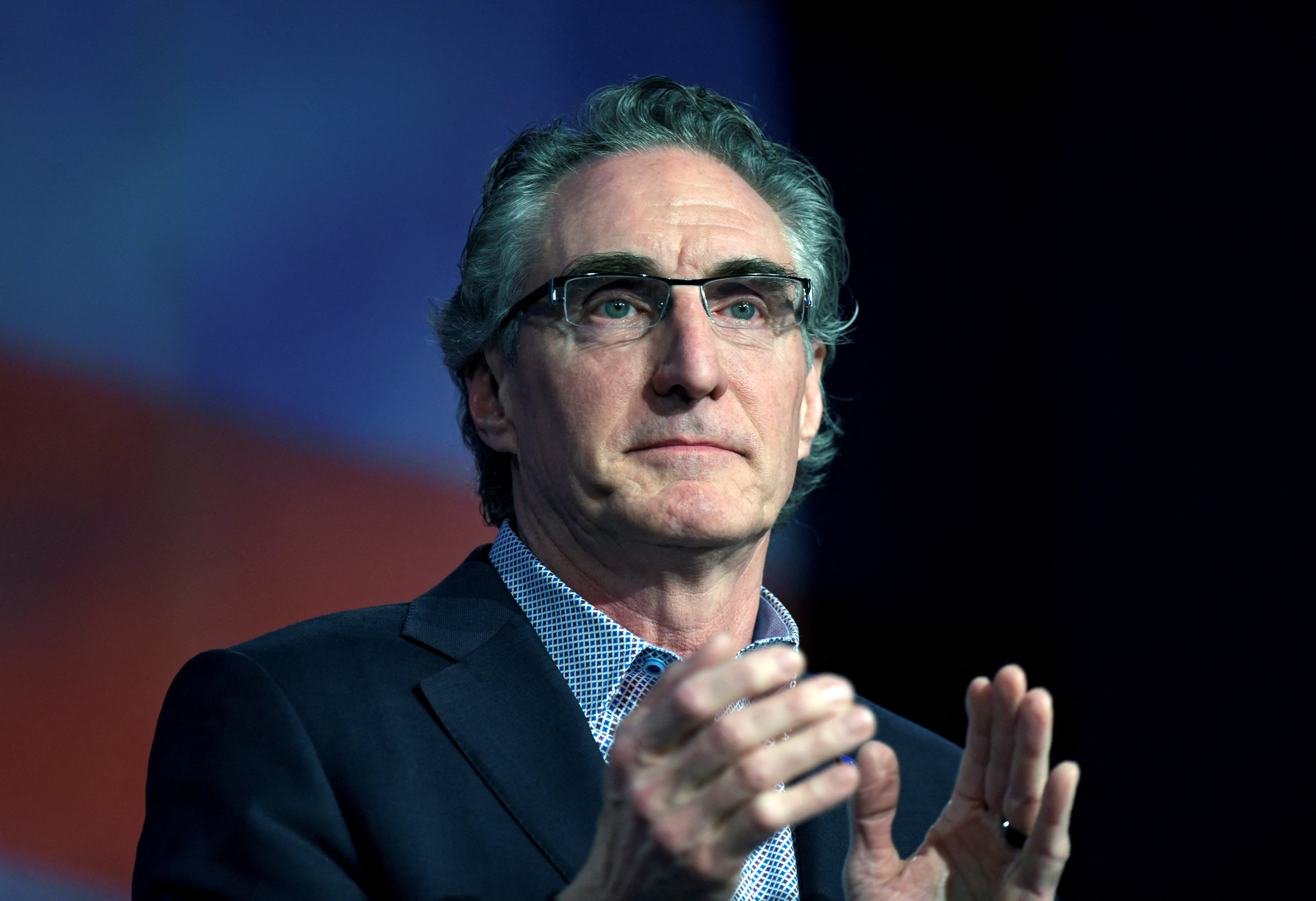 Gov. Doug Burgum (R-ND) attends Republican State Convention in Grand Forks