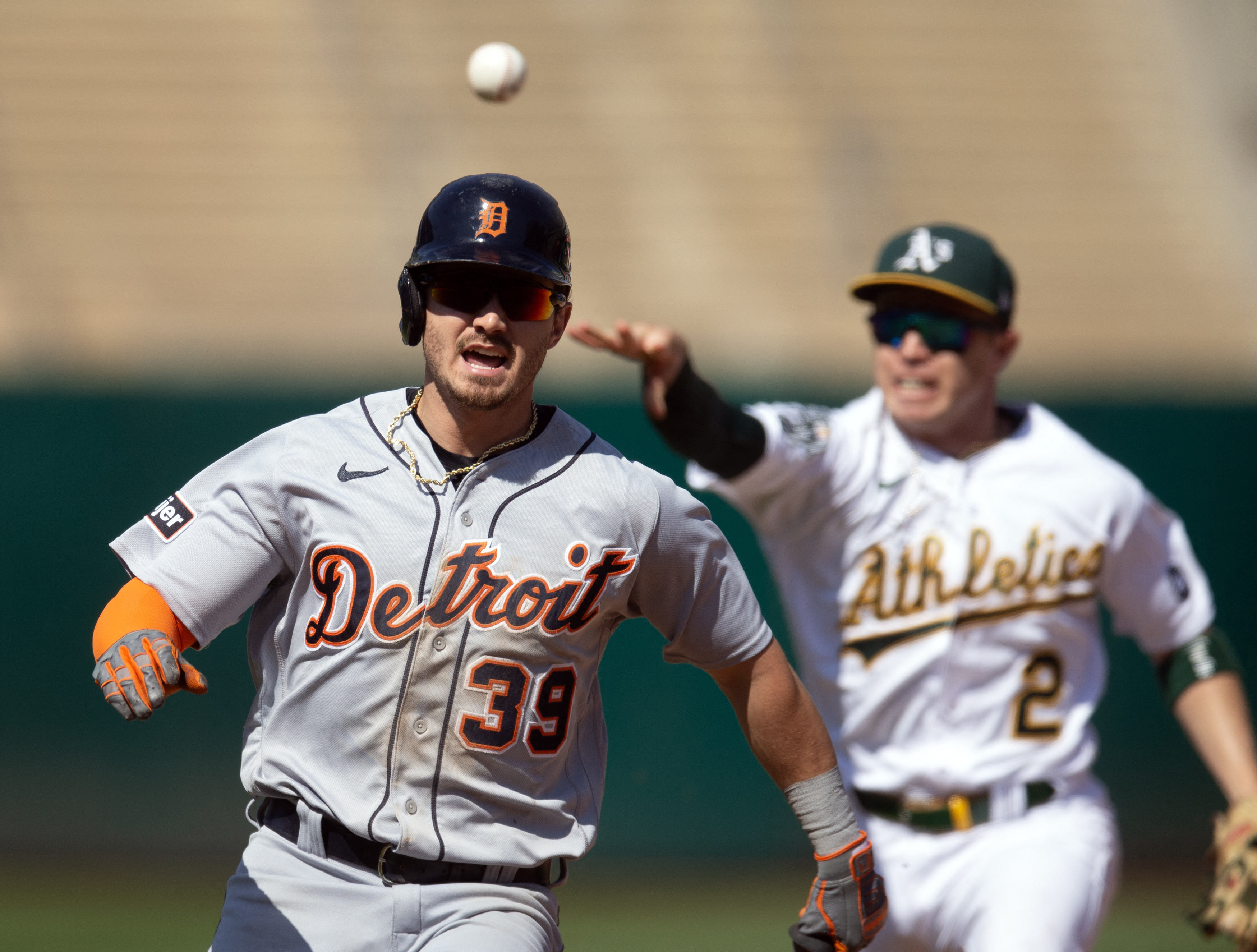 Oakland Athletics top Detroit Tigers with second straight walk-off win