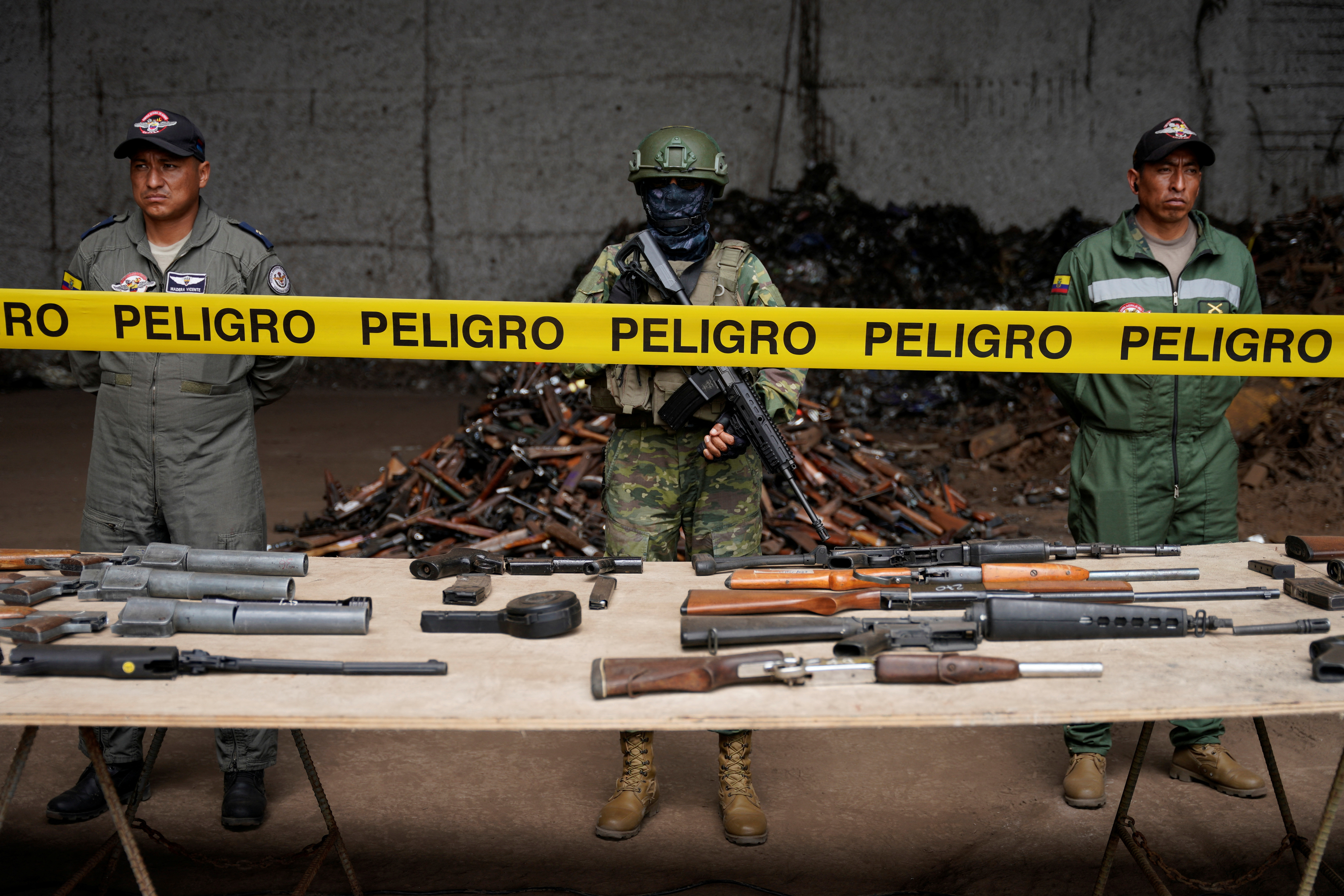 Ecuador struggling to trace foreign guns fueling an epidemic of drug violence
