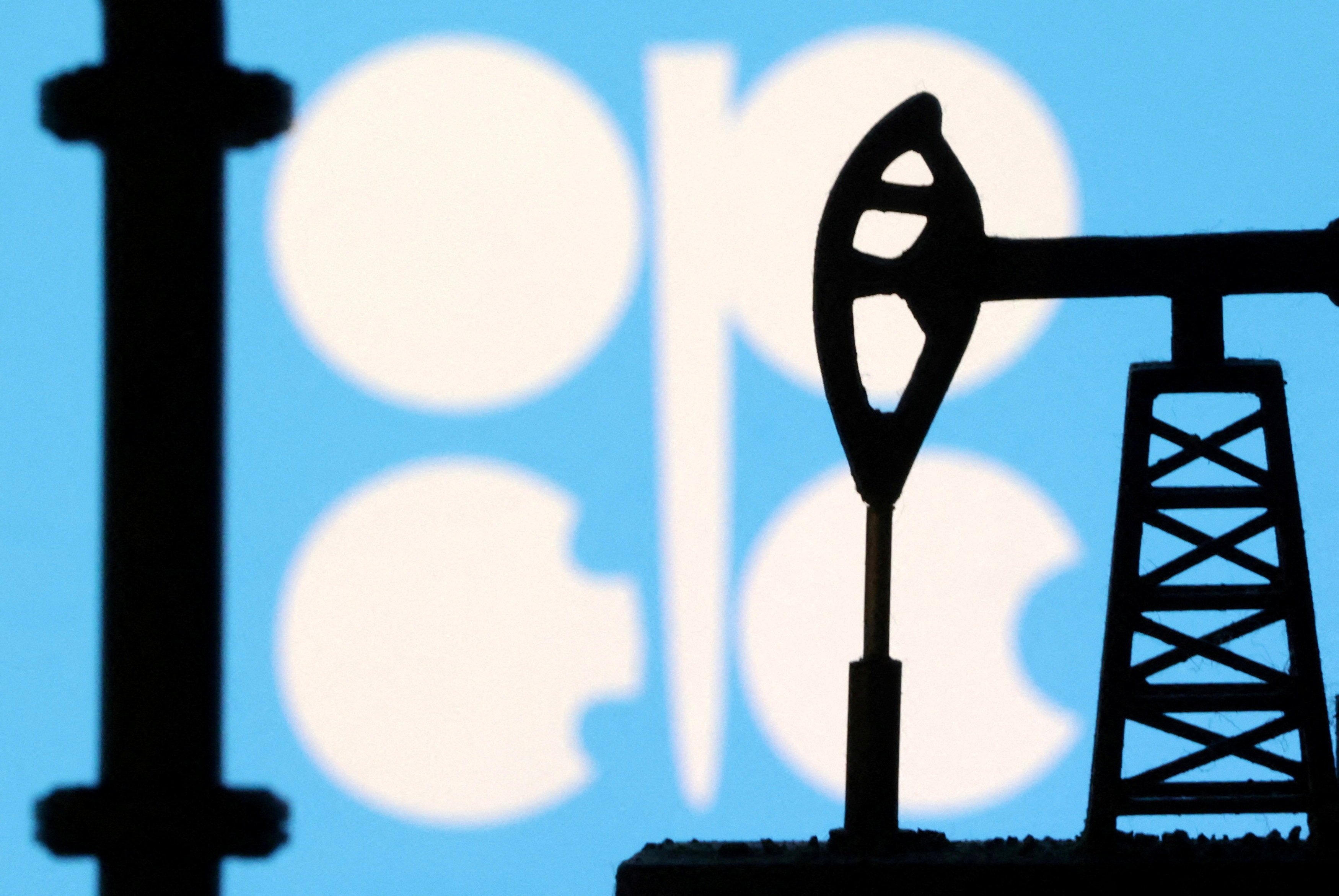 Illustration shows OPEC logo
