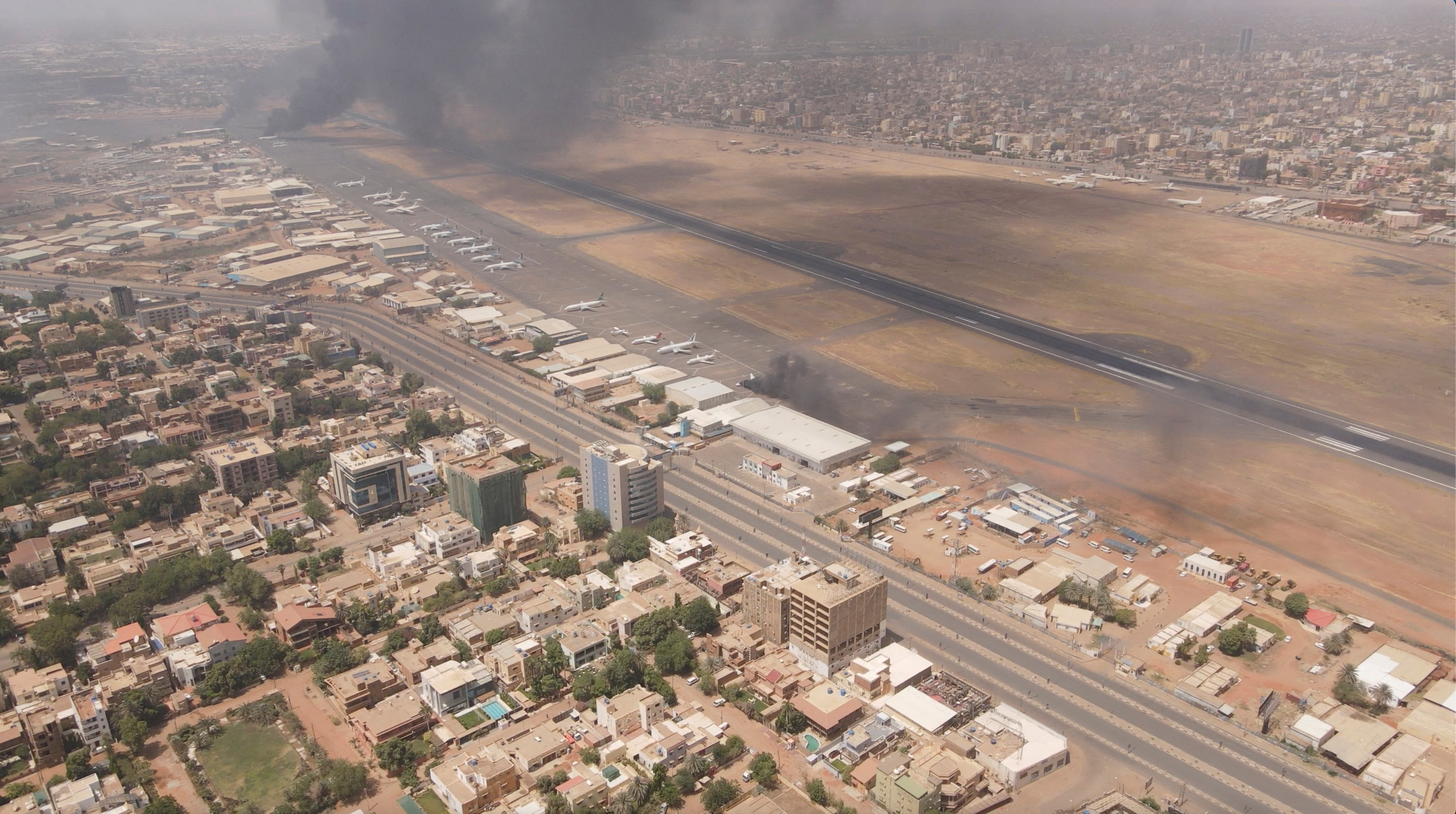 Sudan Airstrike Kills 40 Suspected Mercenaries At Darfur Airport
