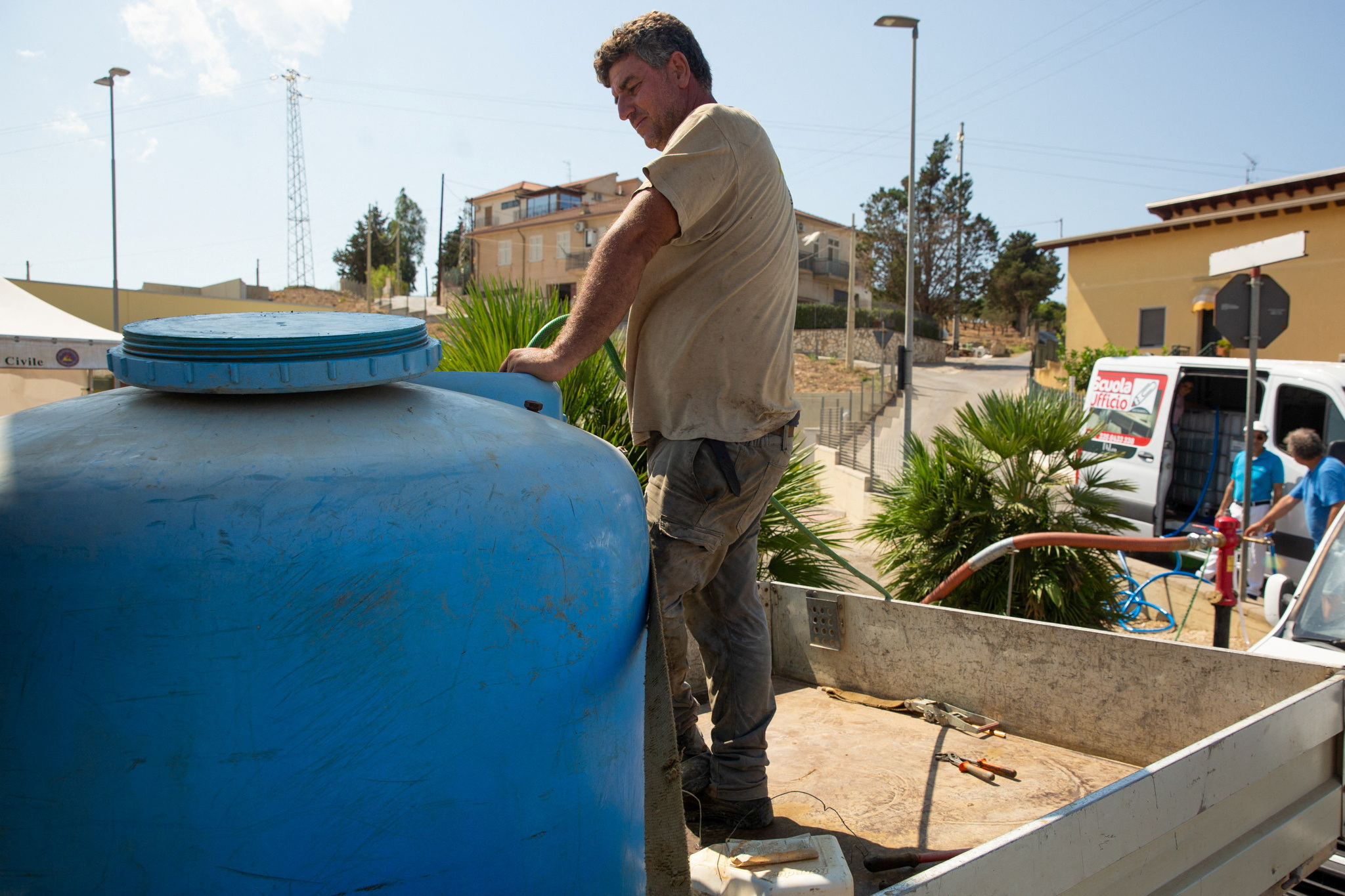 Drought on the Italian Island of Sicily