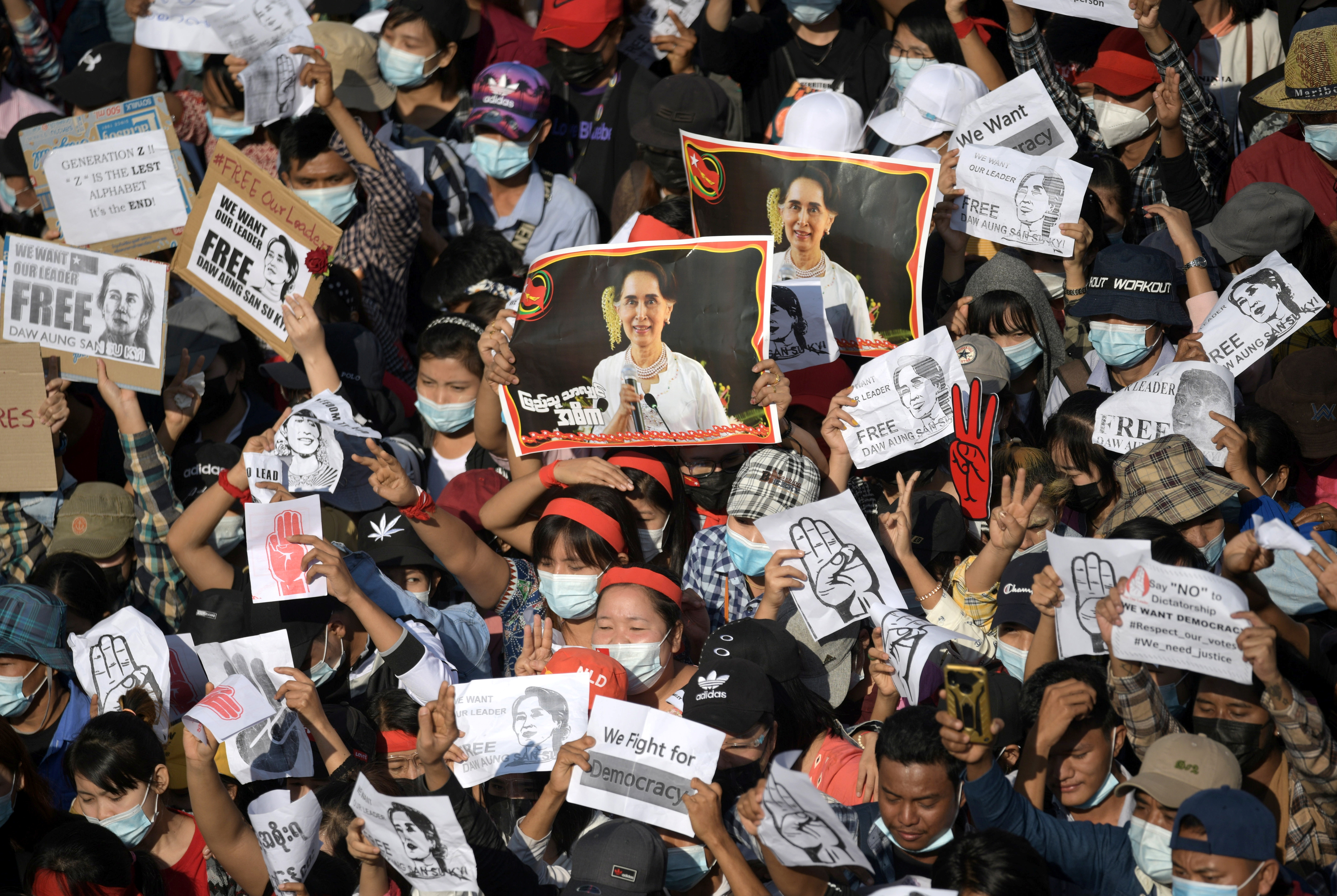 Power In Solidarity Myanmar Protesters Inspired By Hong Kong And Thailand Reuters