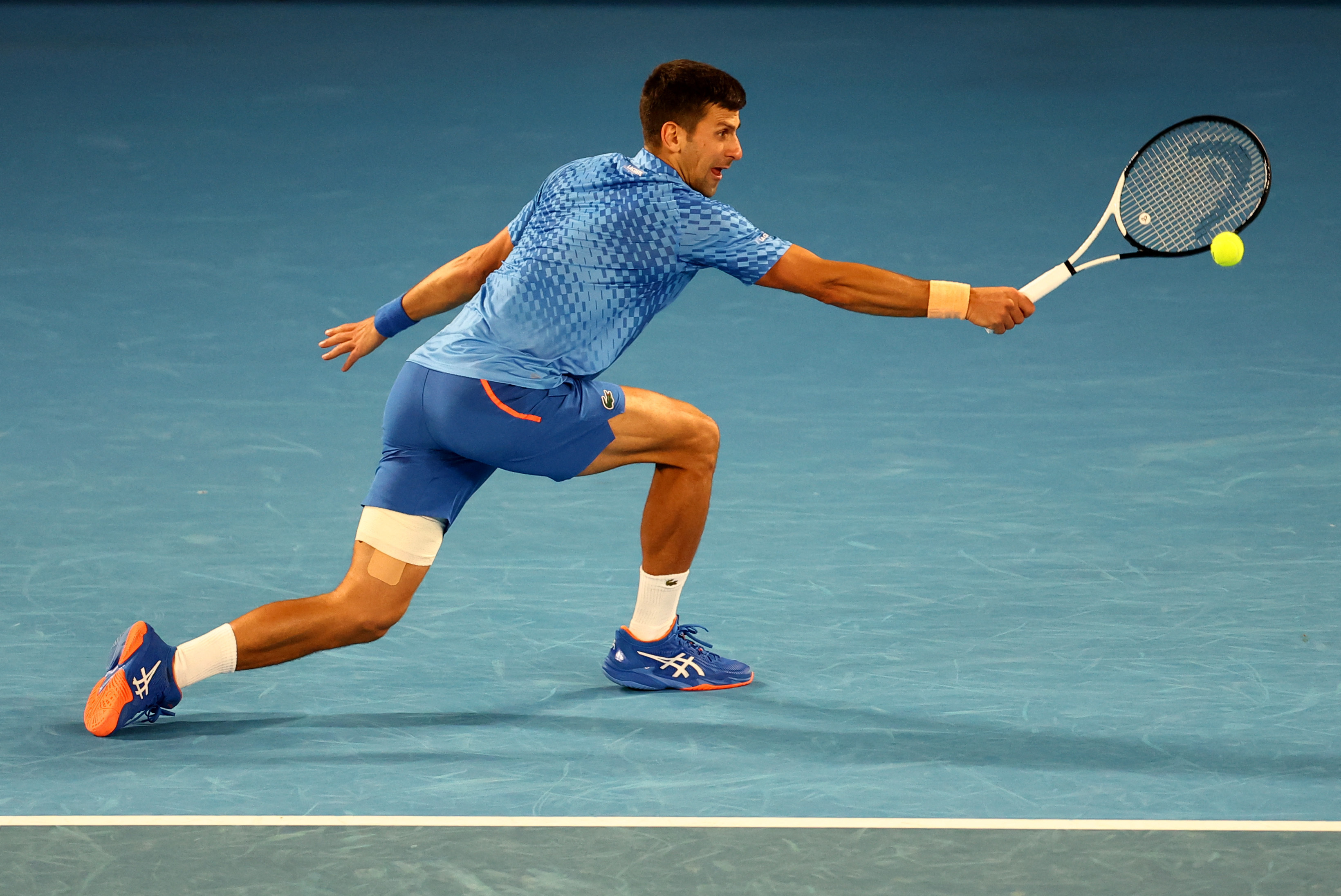 Creaking Djokovic downs Dimitrov to advance in Australian Open Reuters