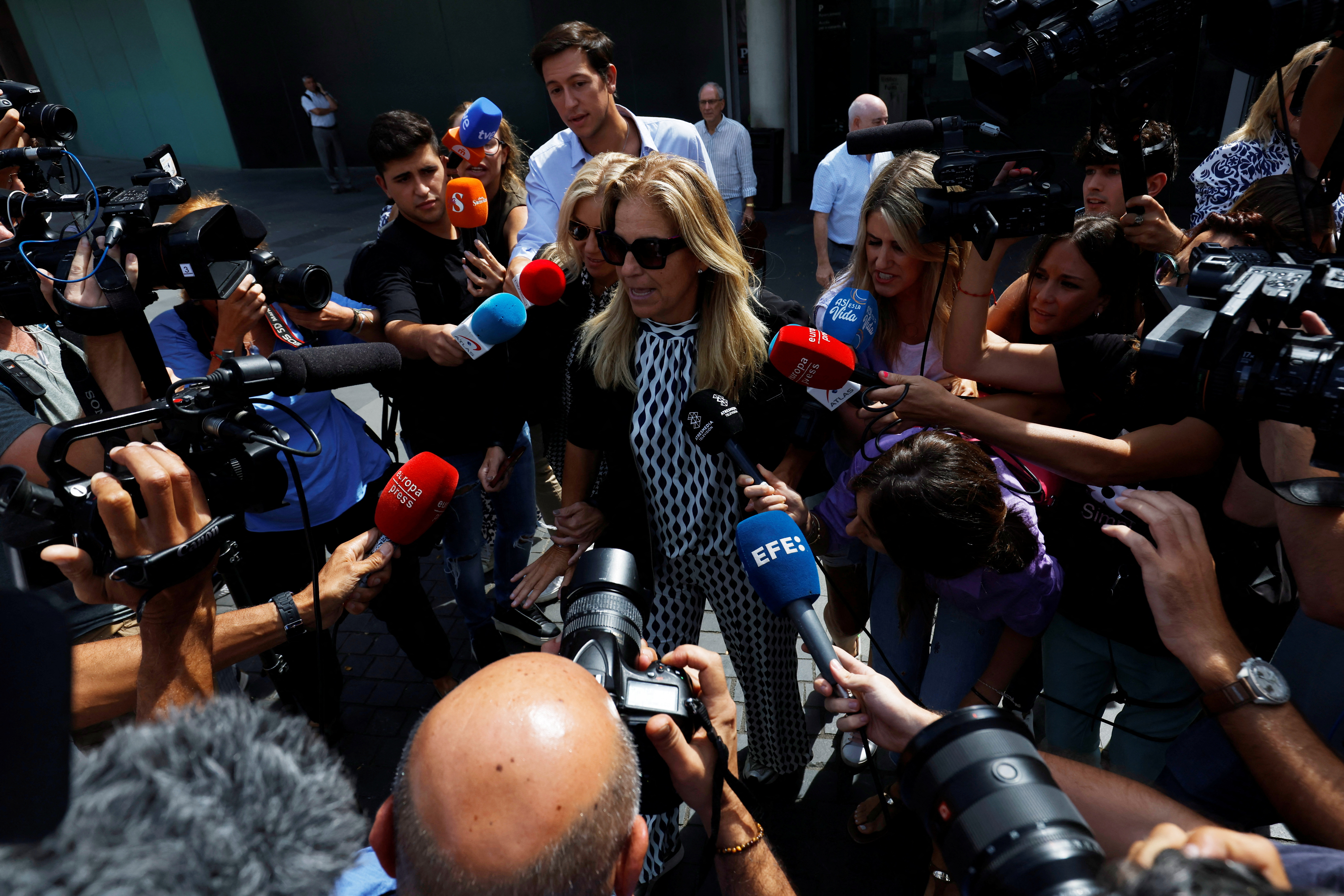 Sanchez Vicario blames ex-husband as fraud trial starts Reuters