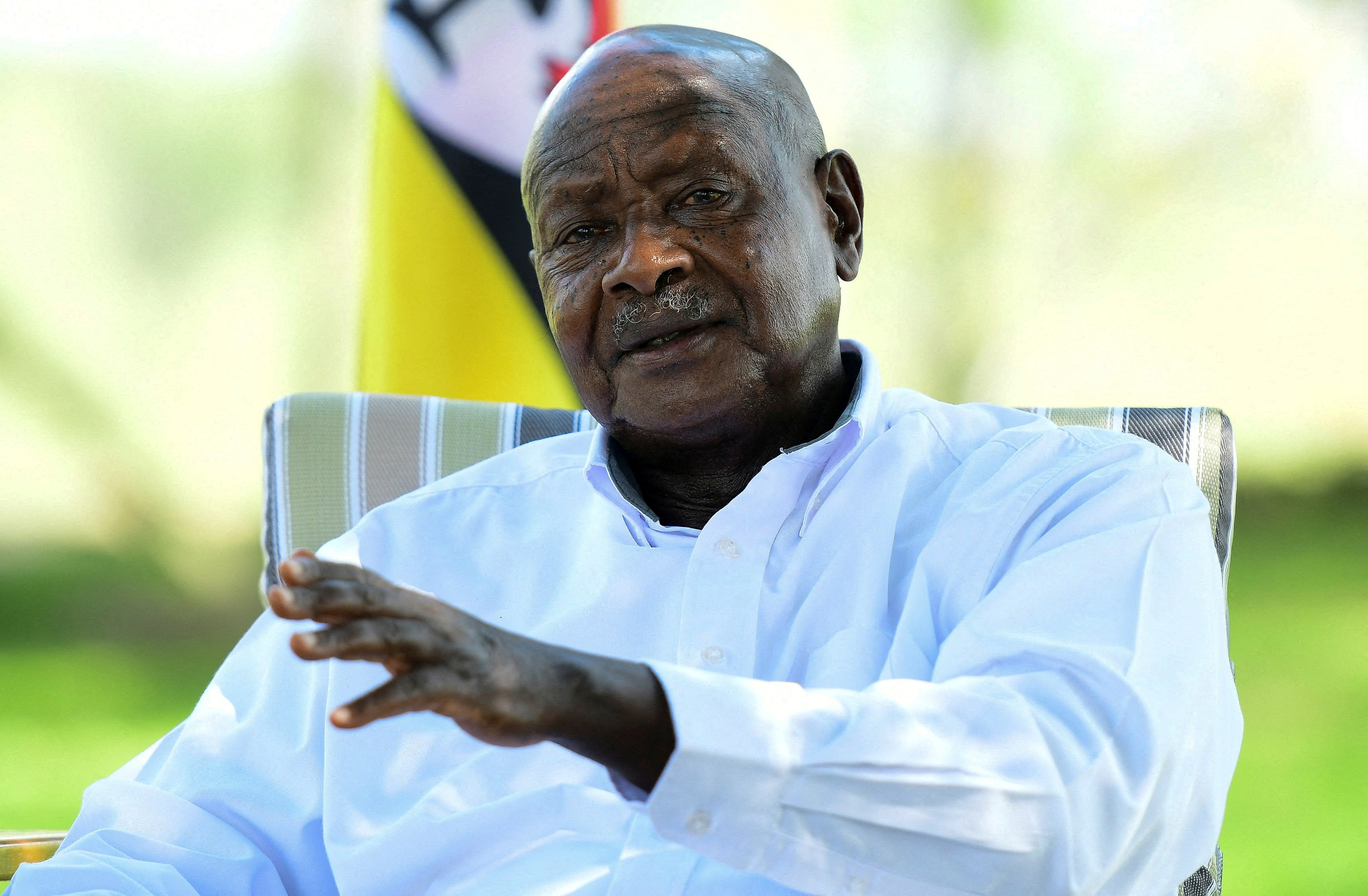 Uganda's President Yoweri Museveni