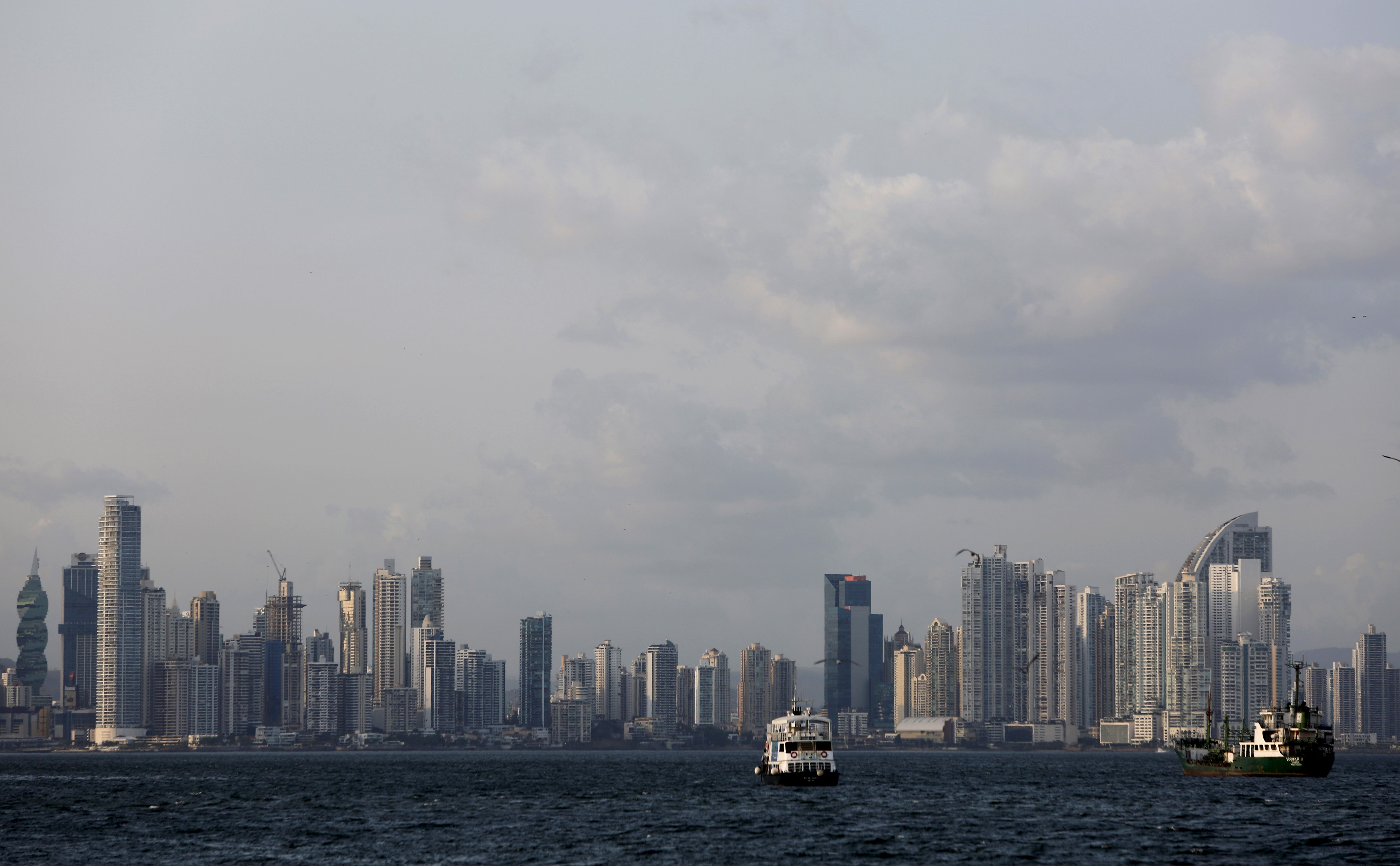 A general view of the skyline of Panama City