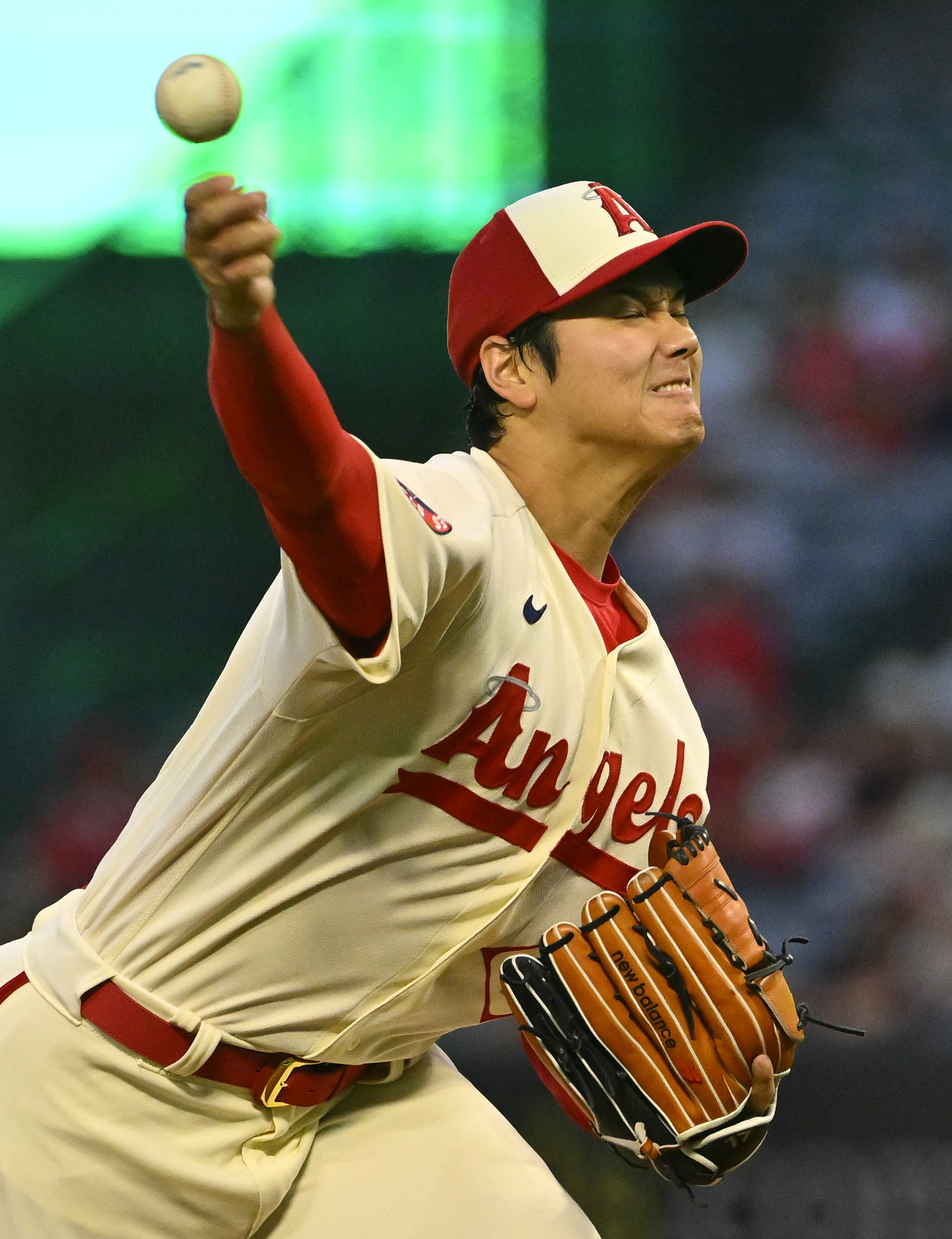 Shohei Ohtani, Angels shut out Nationals