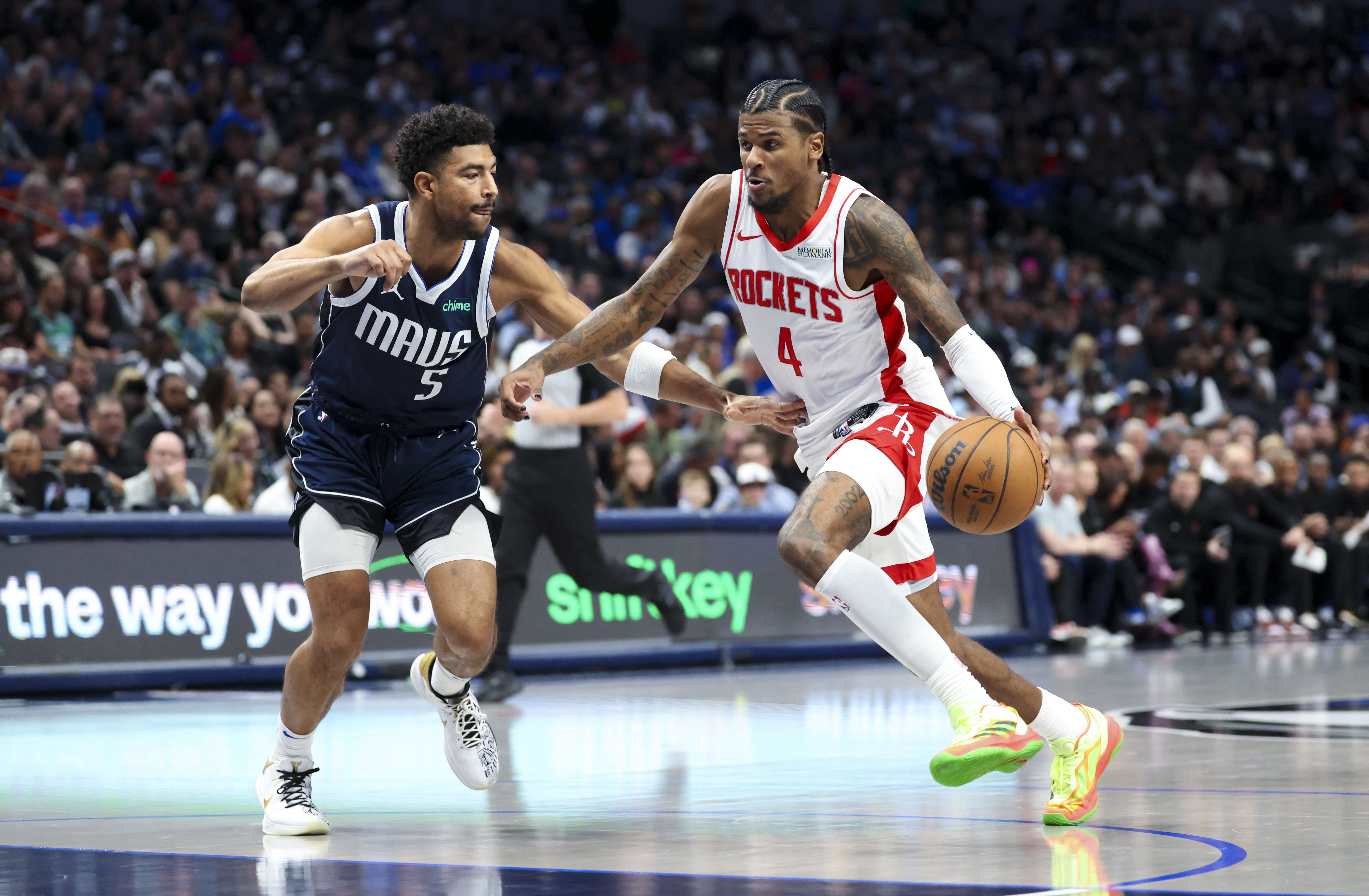 NBA: Houston Rockets at Dallas Mavericks