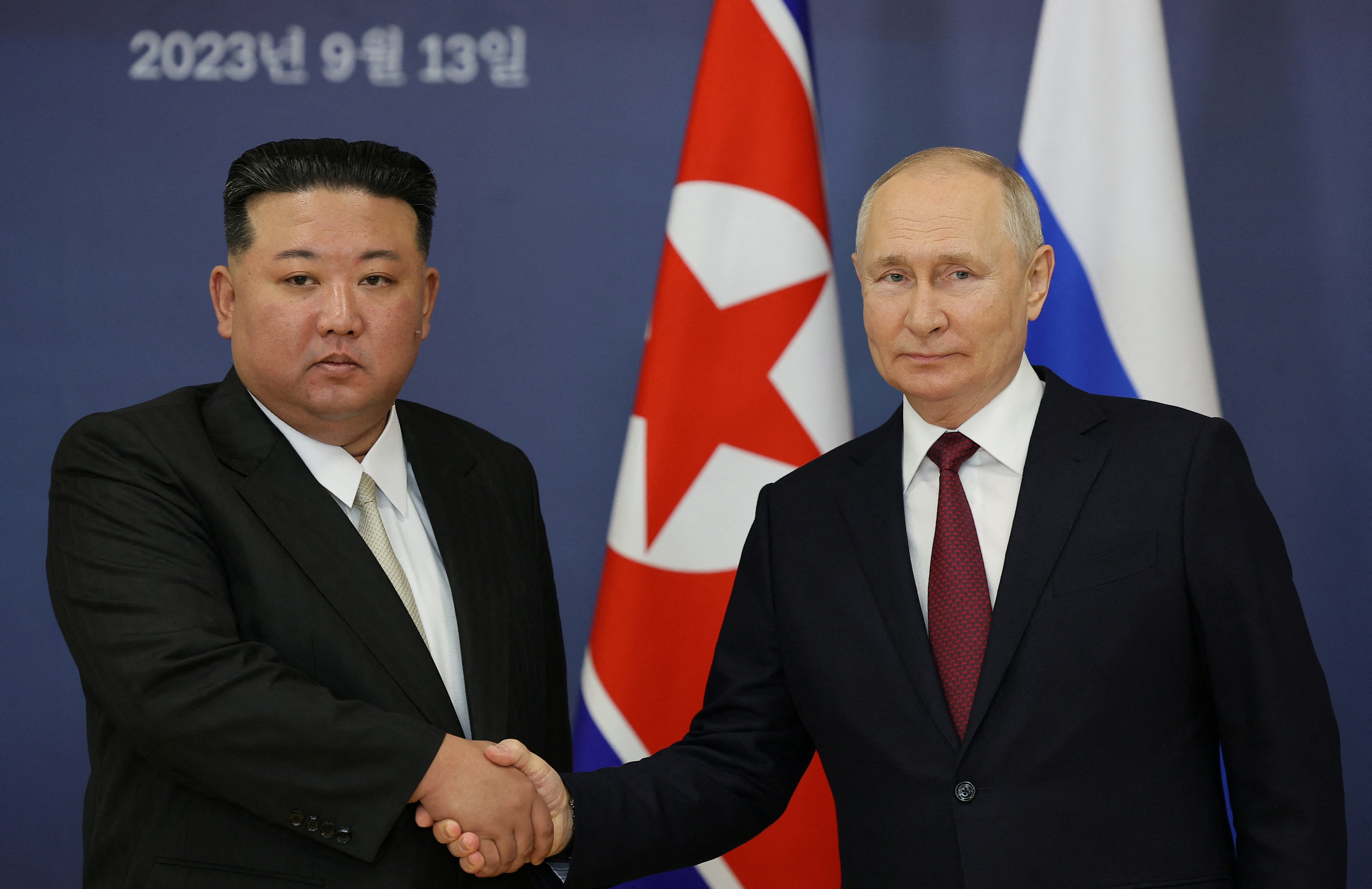 Vladimir Putin gifts Kim Jong-un a luxury car