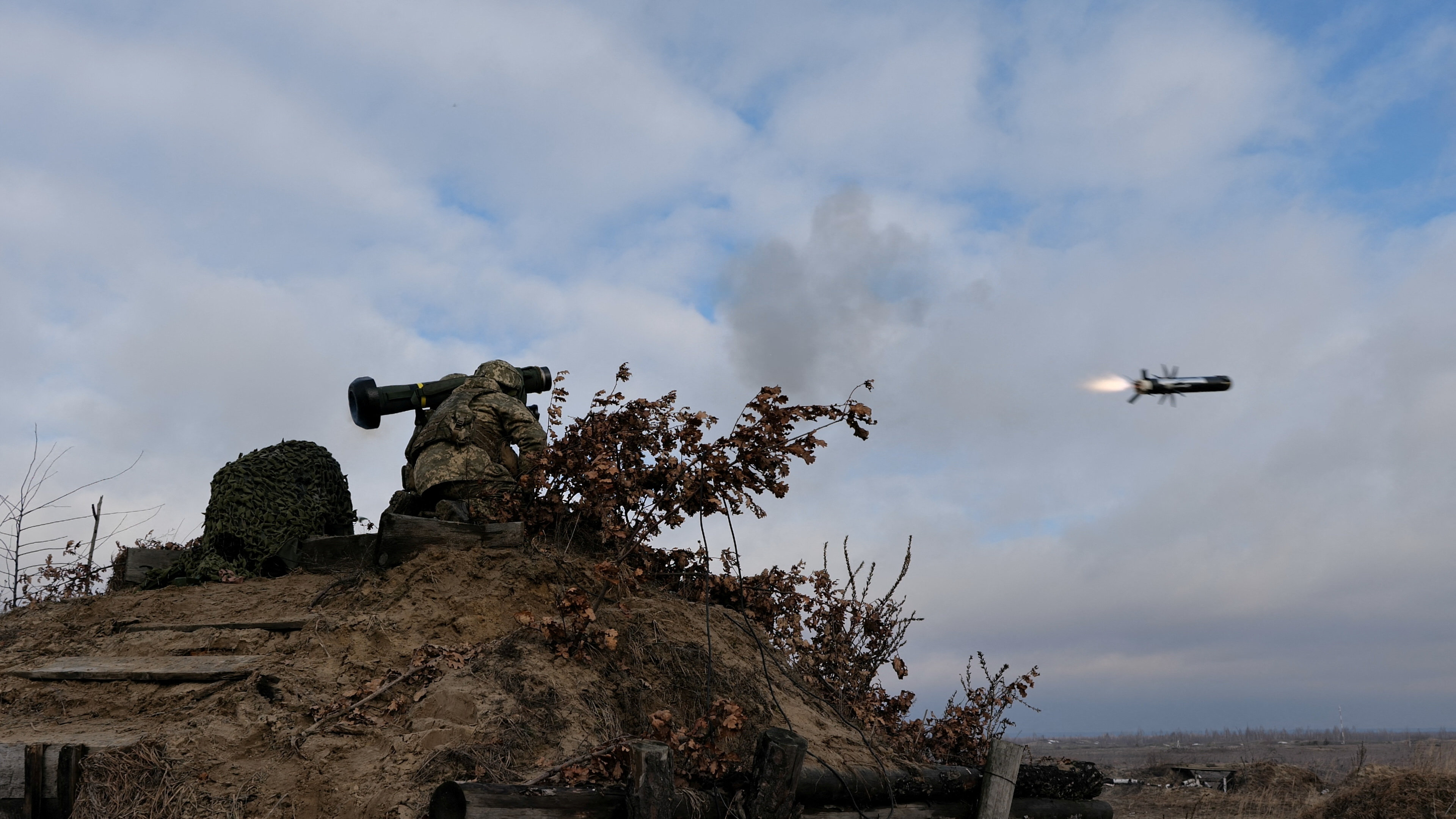 Ukrainian army holds drills in Ukraine