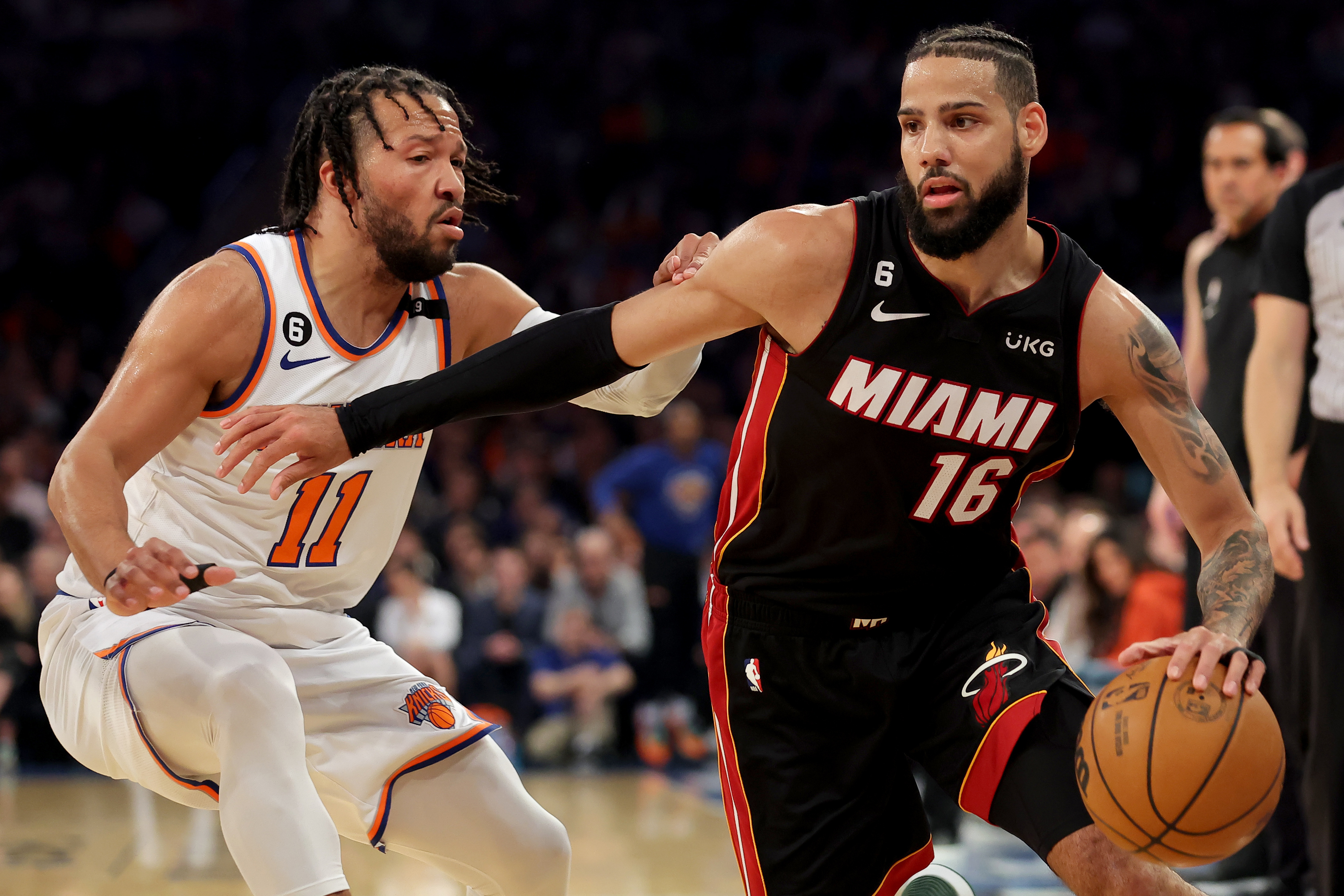 HEAT vs. Knicks Preview: Fresh Off An Unbelievable Upset, The HEAT Draw A Knicks  Team That Presents A Very Different Kind Of Challenge Despite One Very  Familiar Look