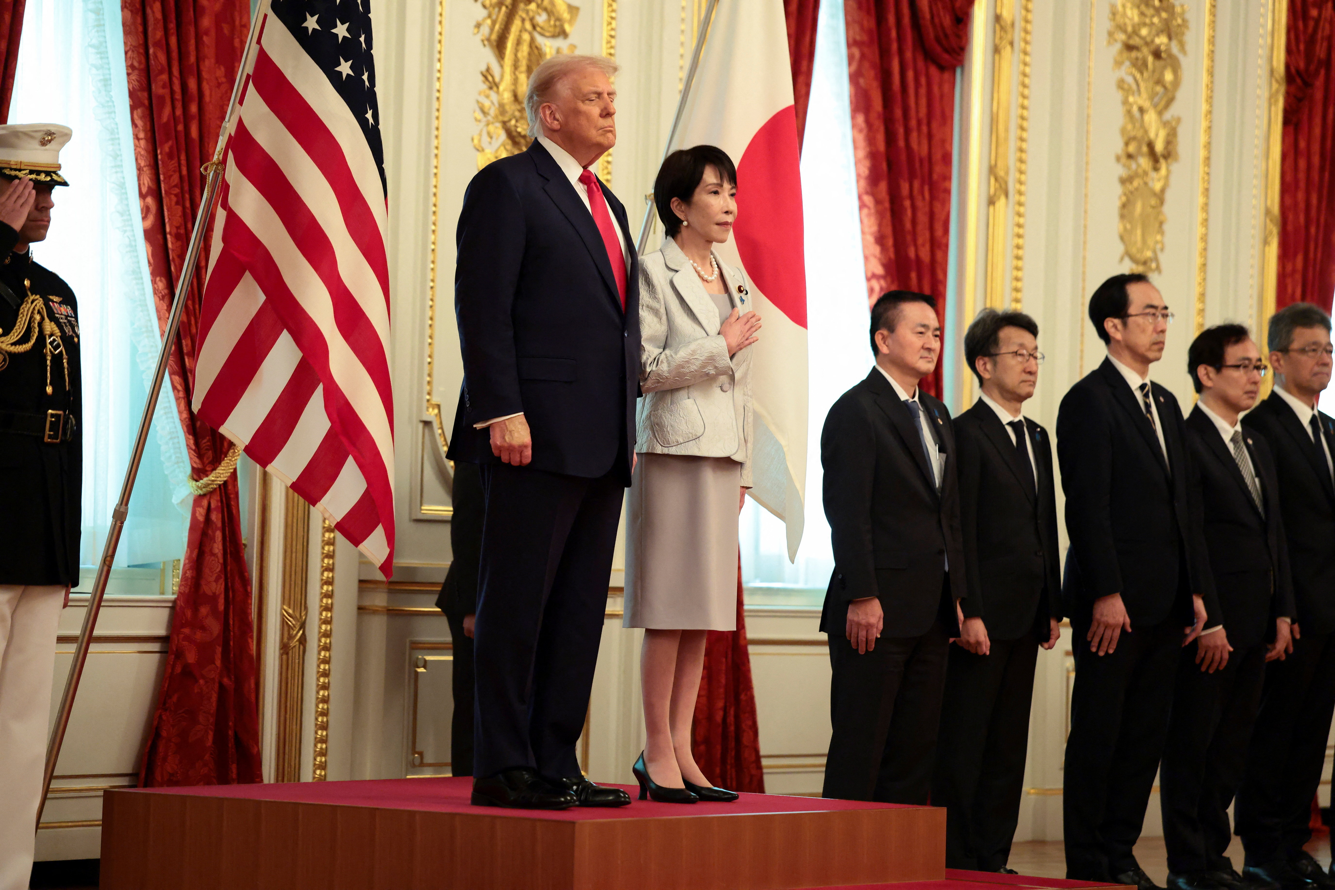 日米首脳が初会談、レアアース・関税合意の2文書に署名 「最も重要な