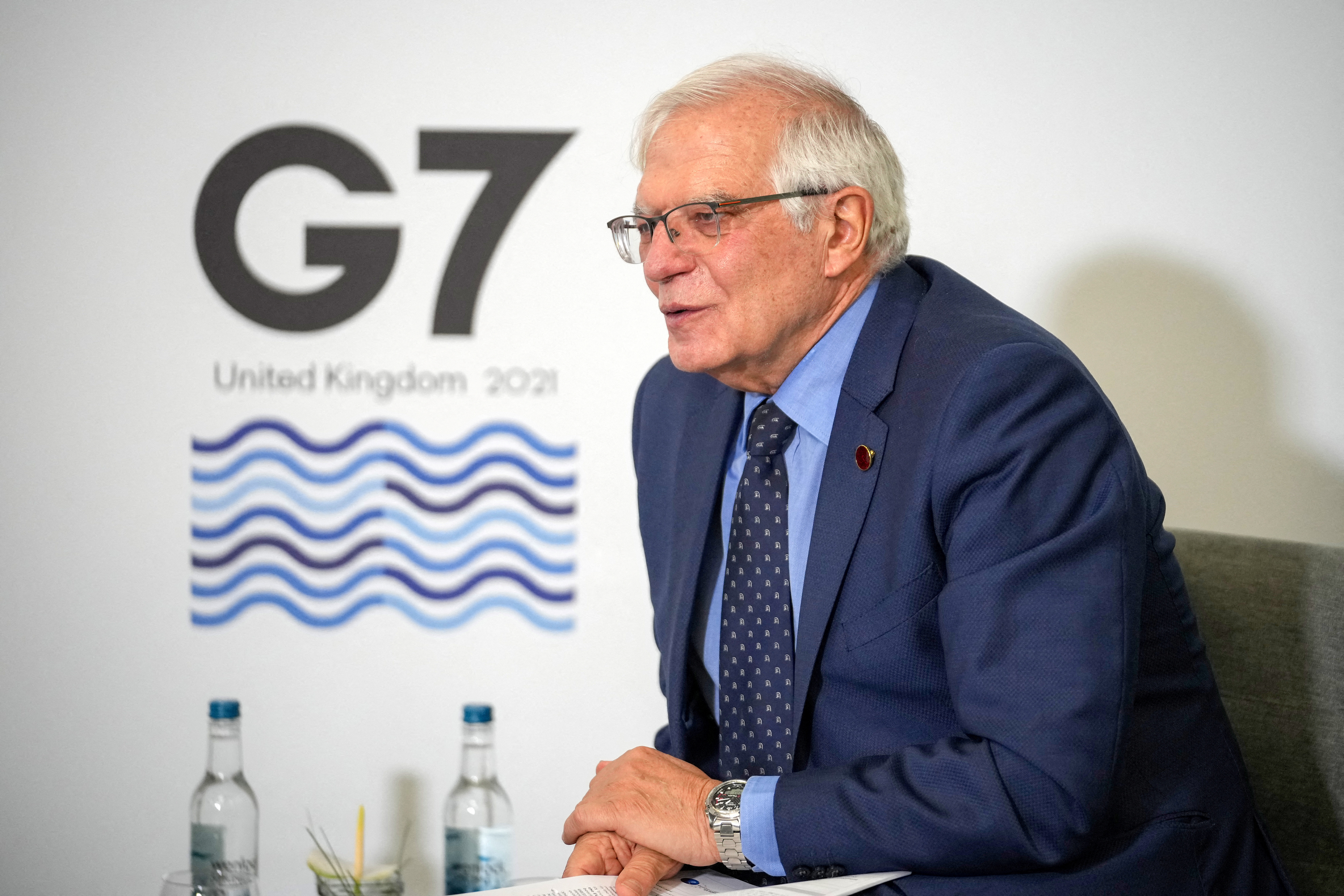 European Union High Representative for Foreign Affairs and Security Policy Josep Borrell Fontelles attends the G7 summit of foreign and development ministers in Liverpool