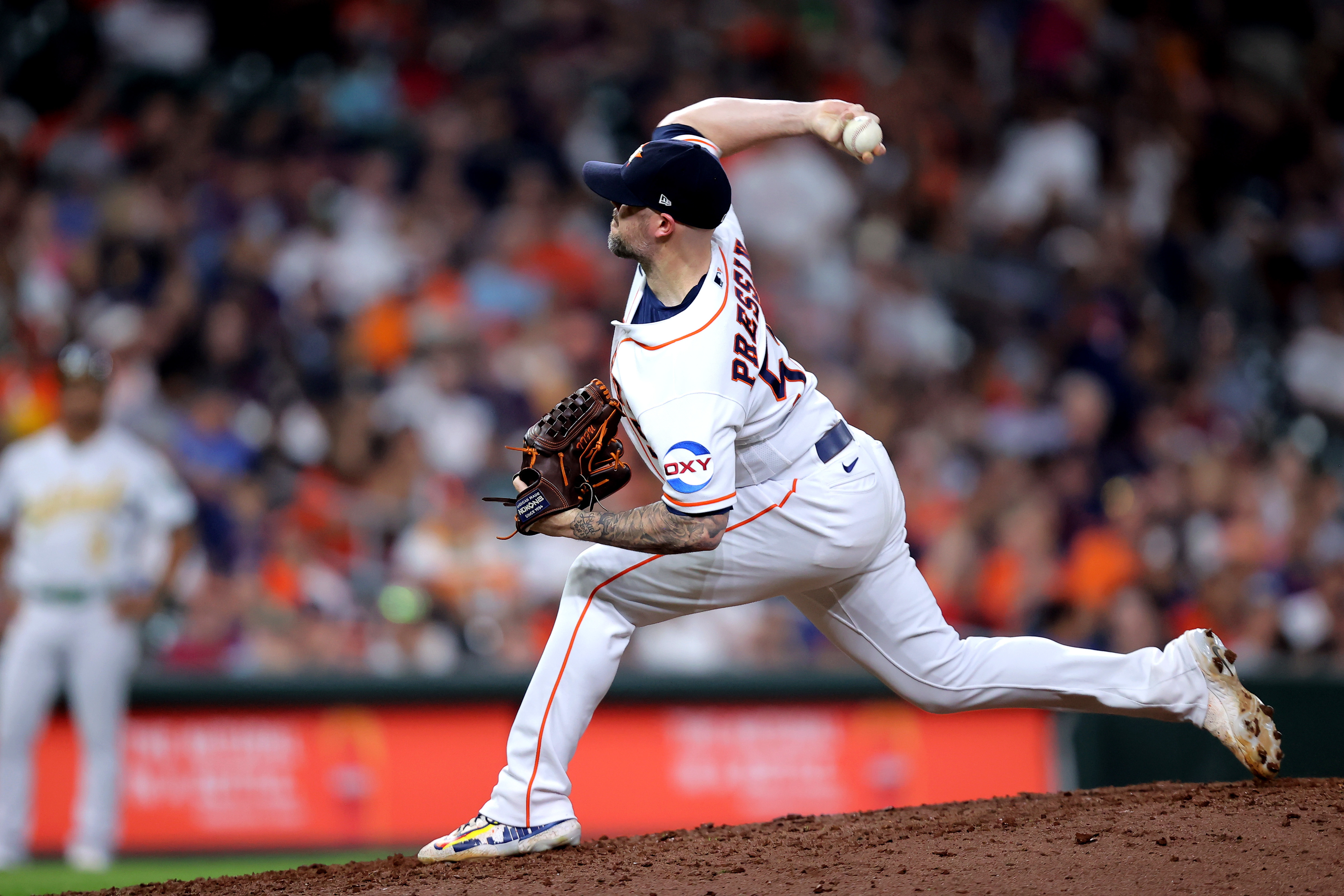 Astros' Hunter Brown enters playoff rotation conversation in Houston's  no-hit bid - The Athletic